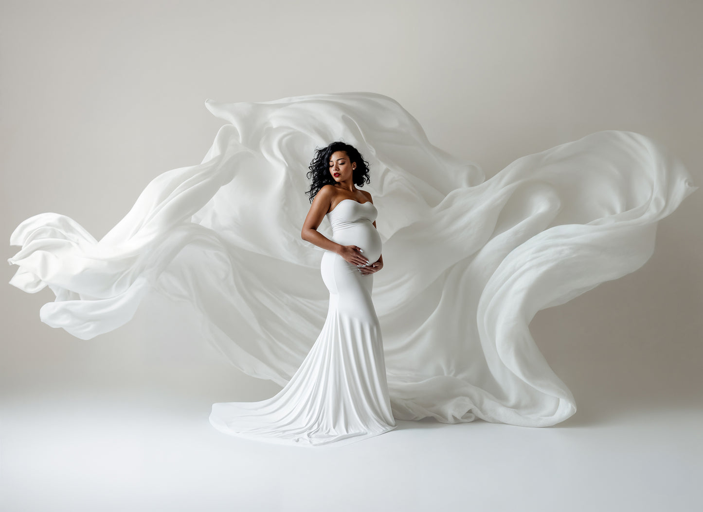 Neutral Flows Digital Backdrop Set