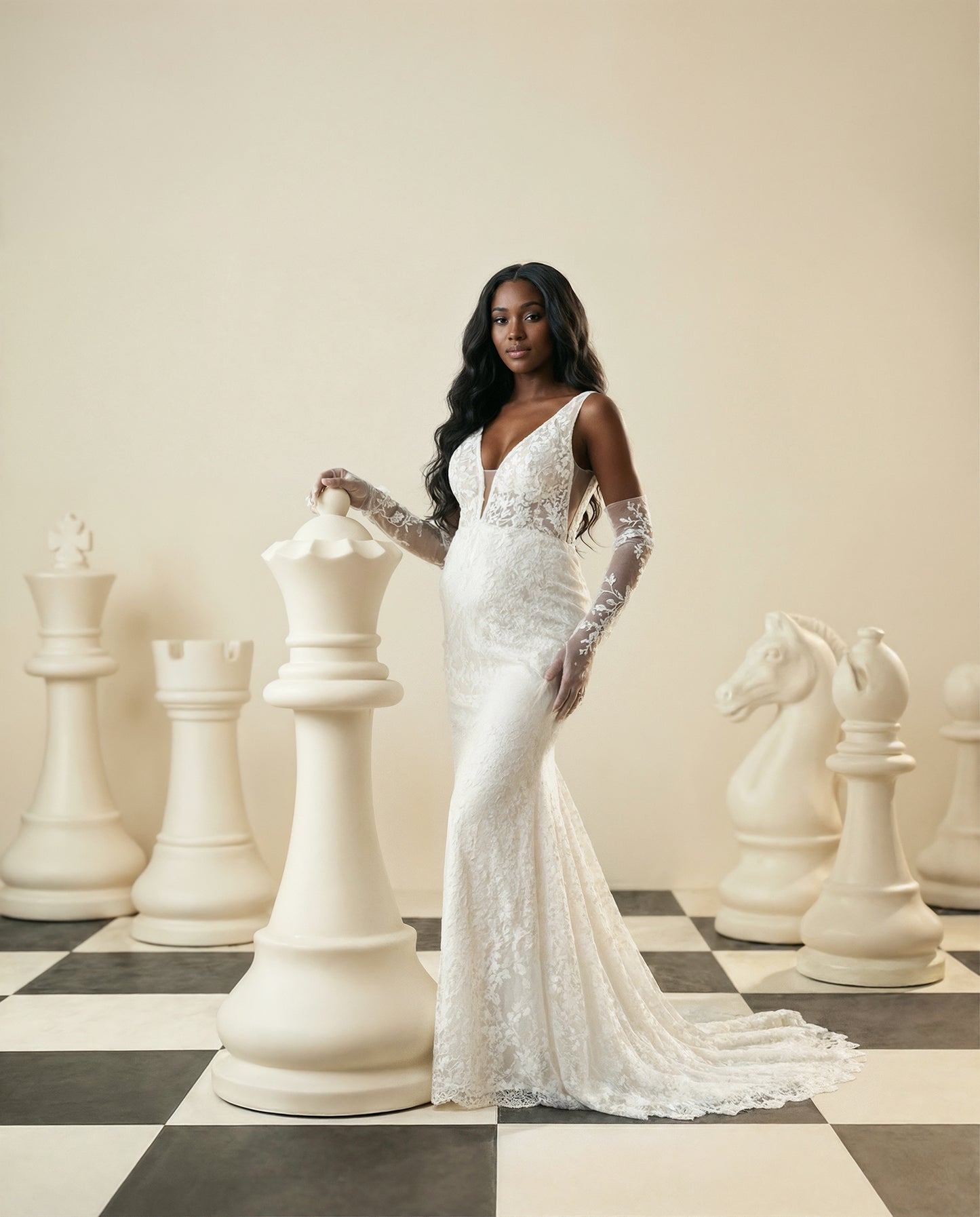 Chess Move Digital Backdrop Set