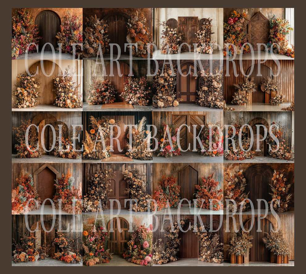 Brown June Digital Backdrop Set – Cole Art Backdrops