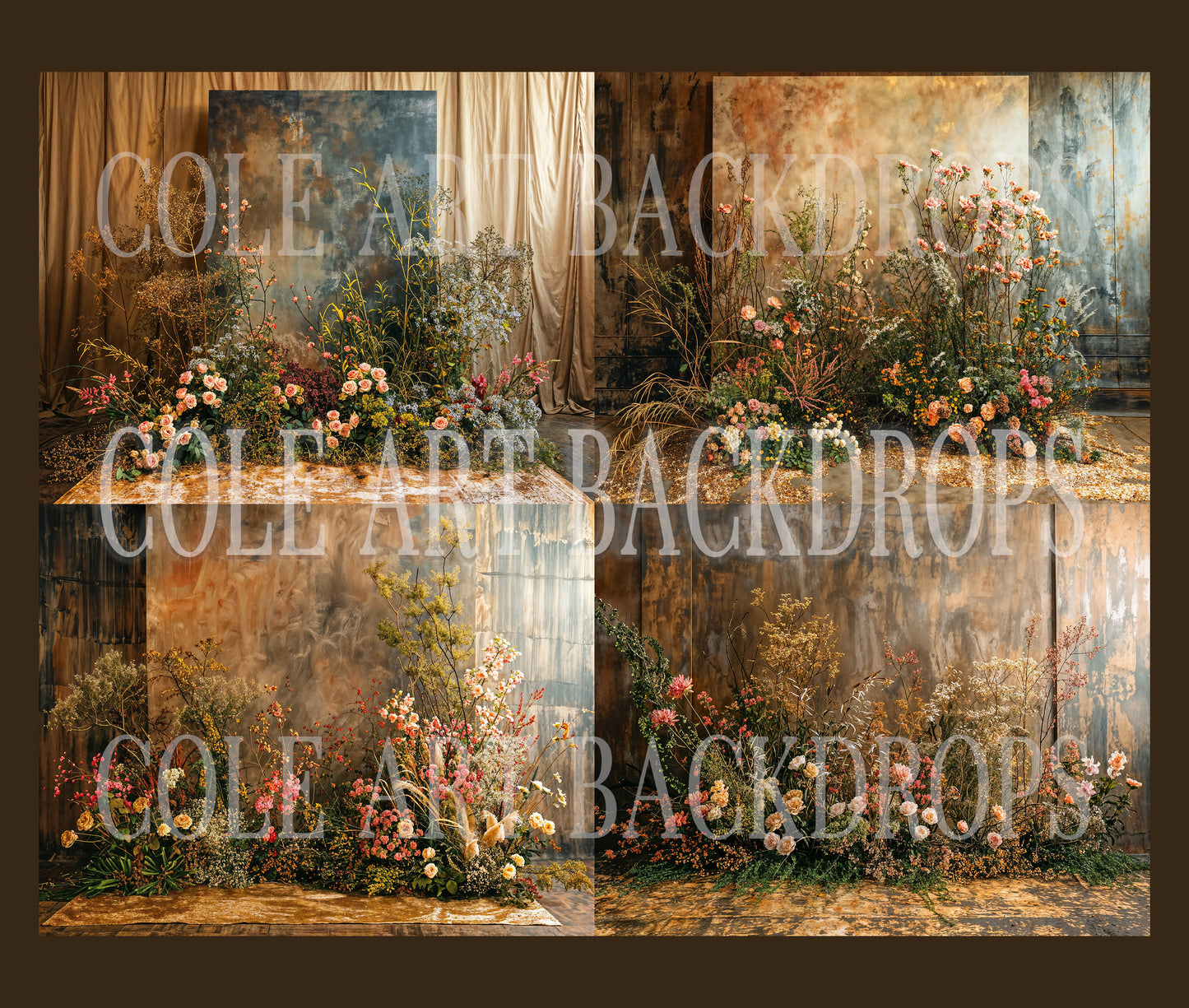 Penelope Bloom Digital Backdrop Set