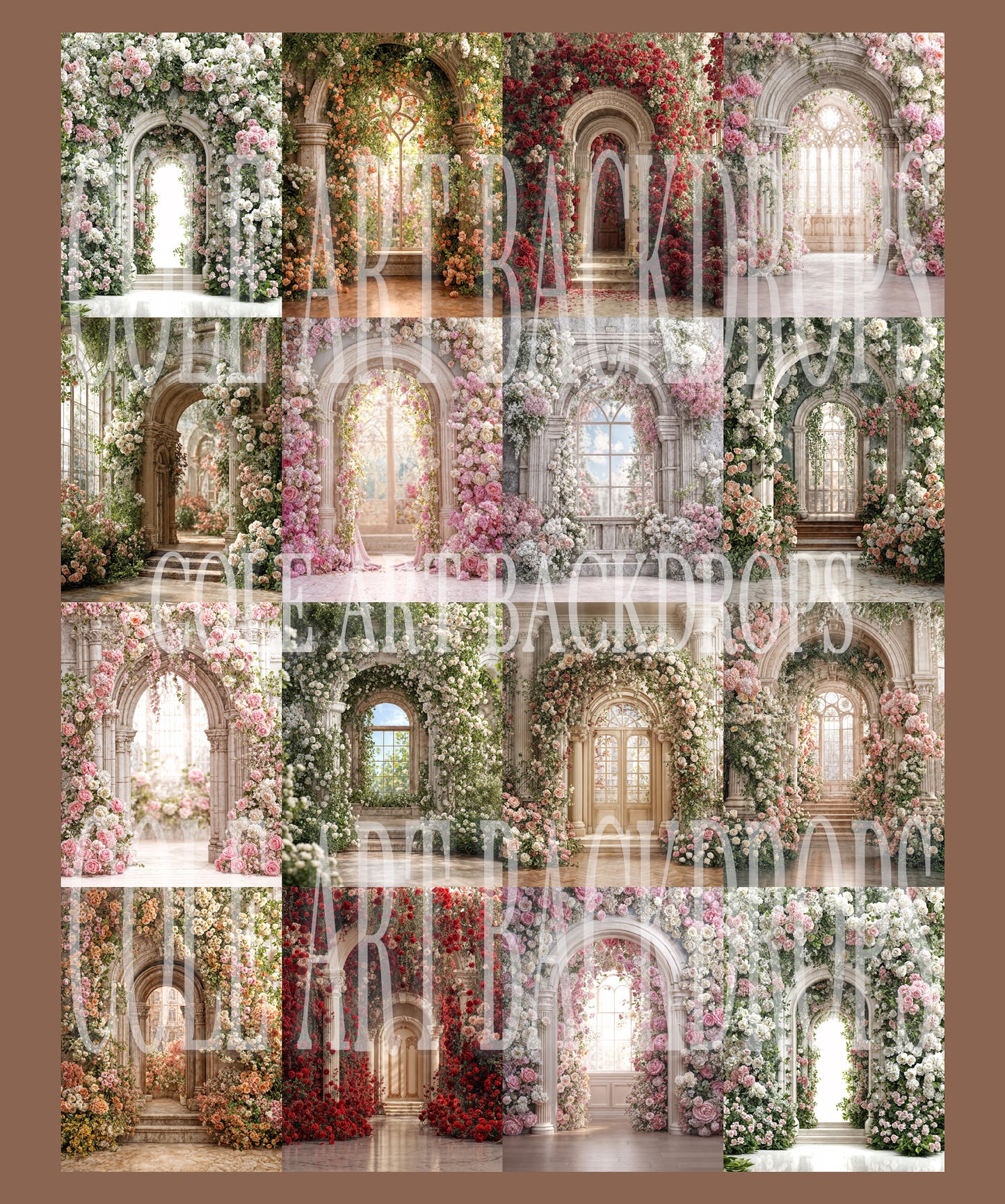 Rosie Sweet Digital Backdrop Set