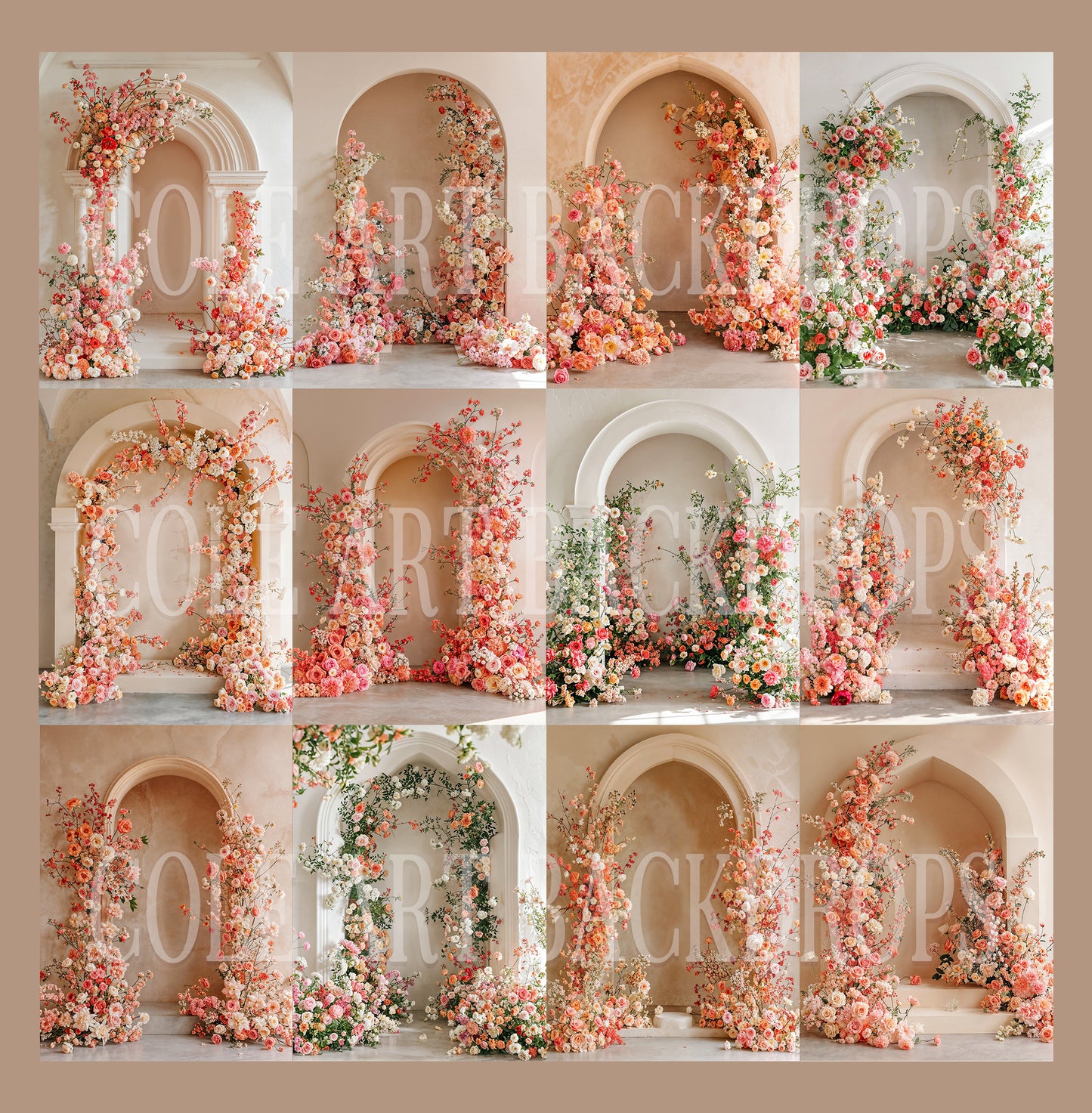 Spring Air Digital Backdrop Set