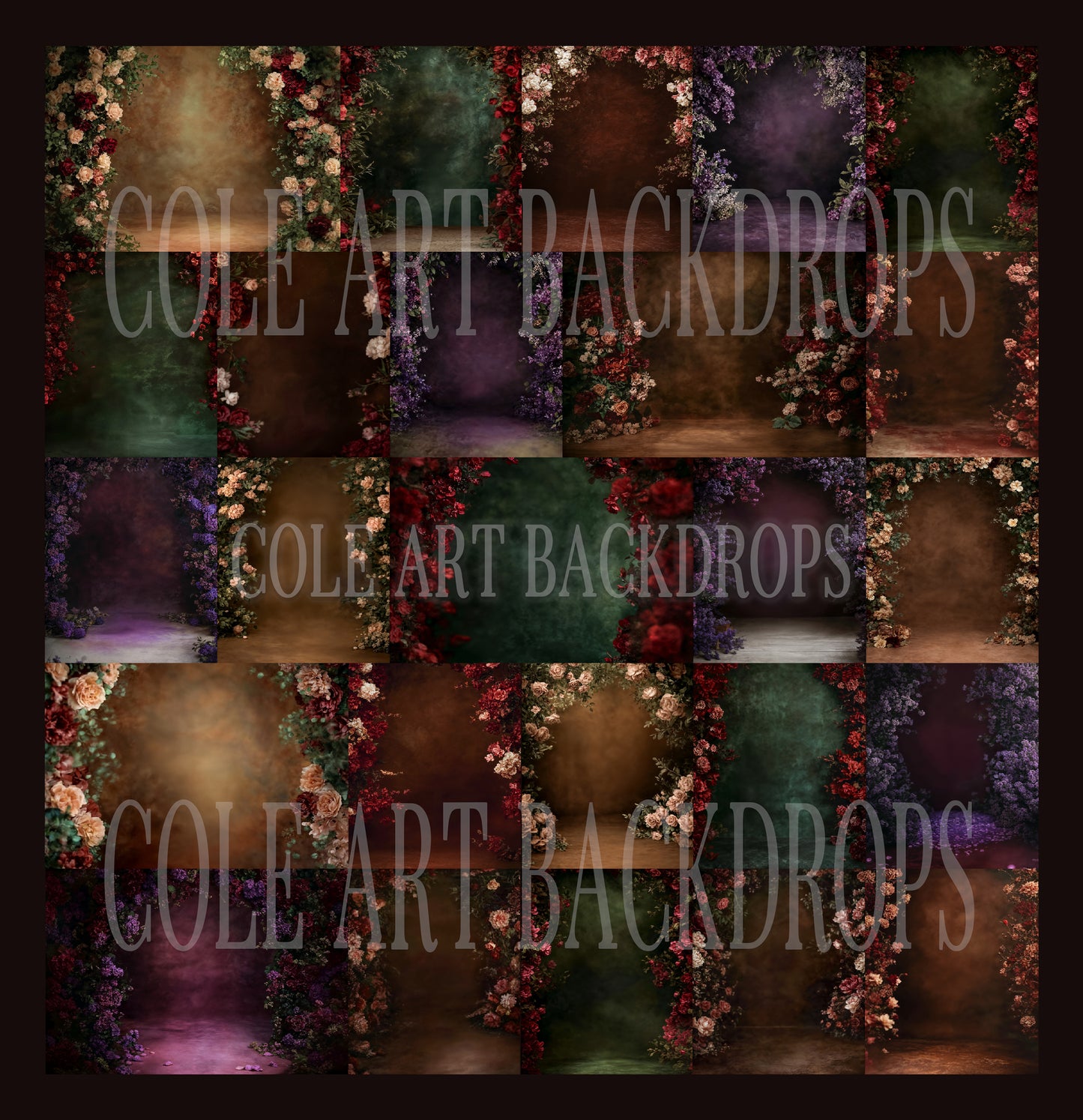 Sweet Escapes Digital Backdrop Set