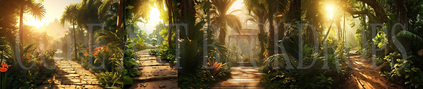 Outdoor Tropics Set Digital Backdrops, Maternity Backgrounds, Studio Backdrop Textures, Fine Art Textures, Photoshop Textures