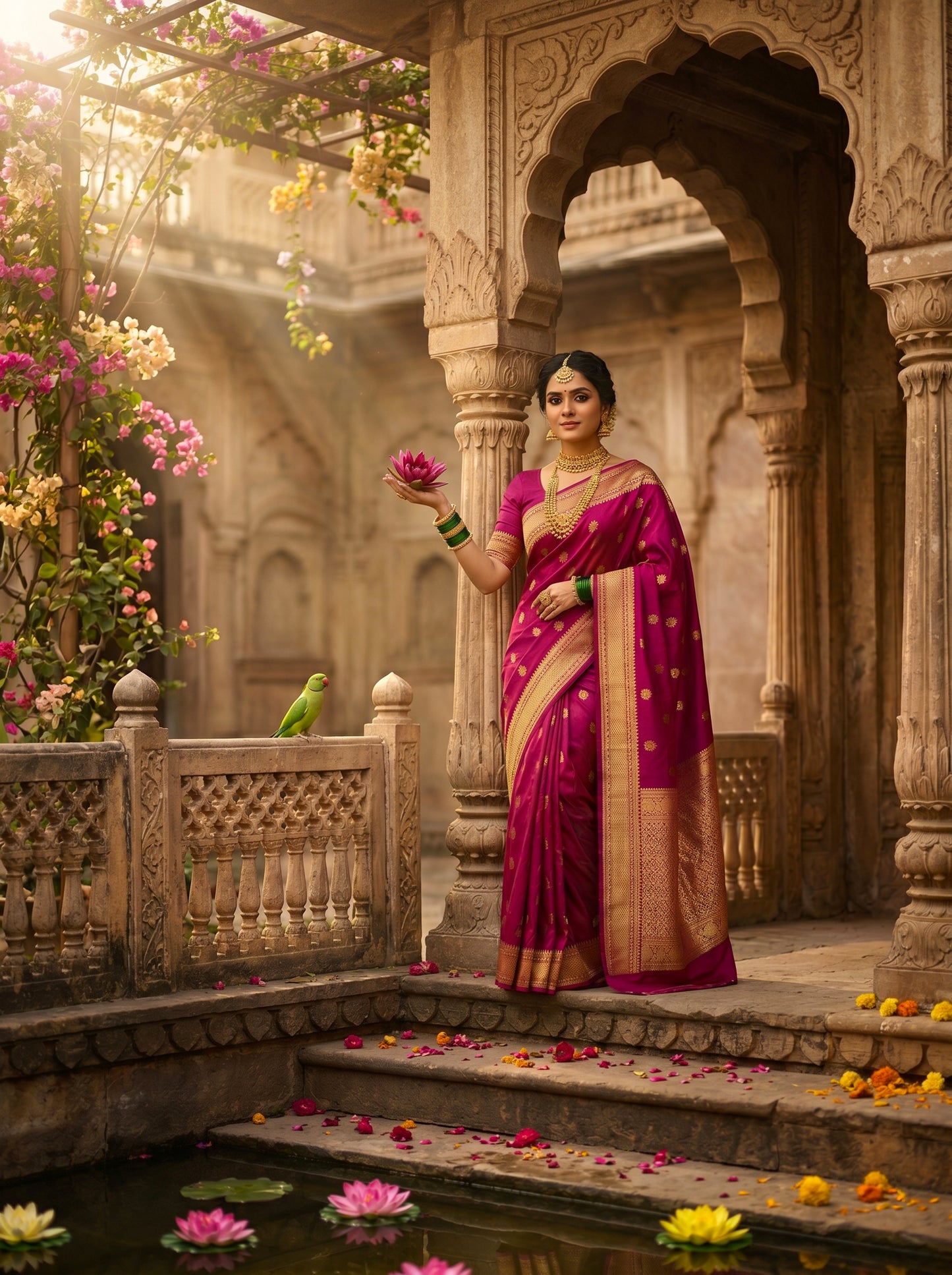 India Arches Digital Backdrop Set
