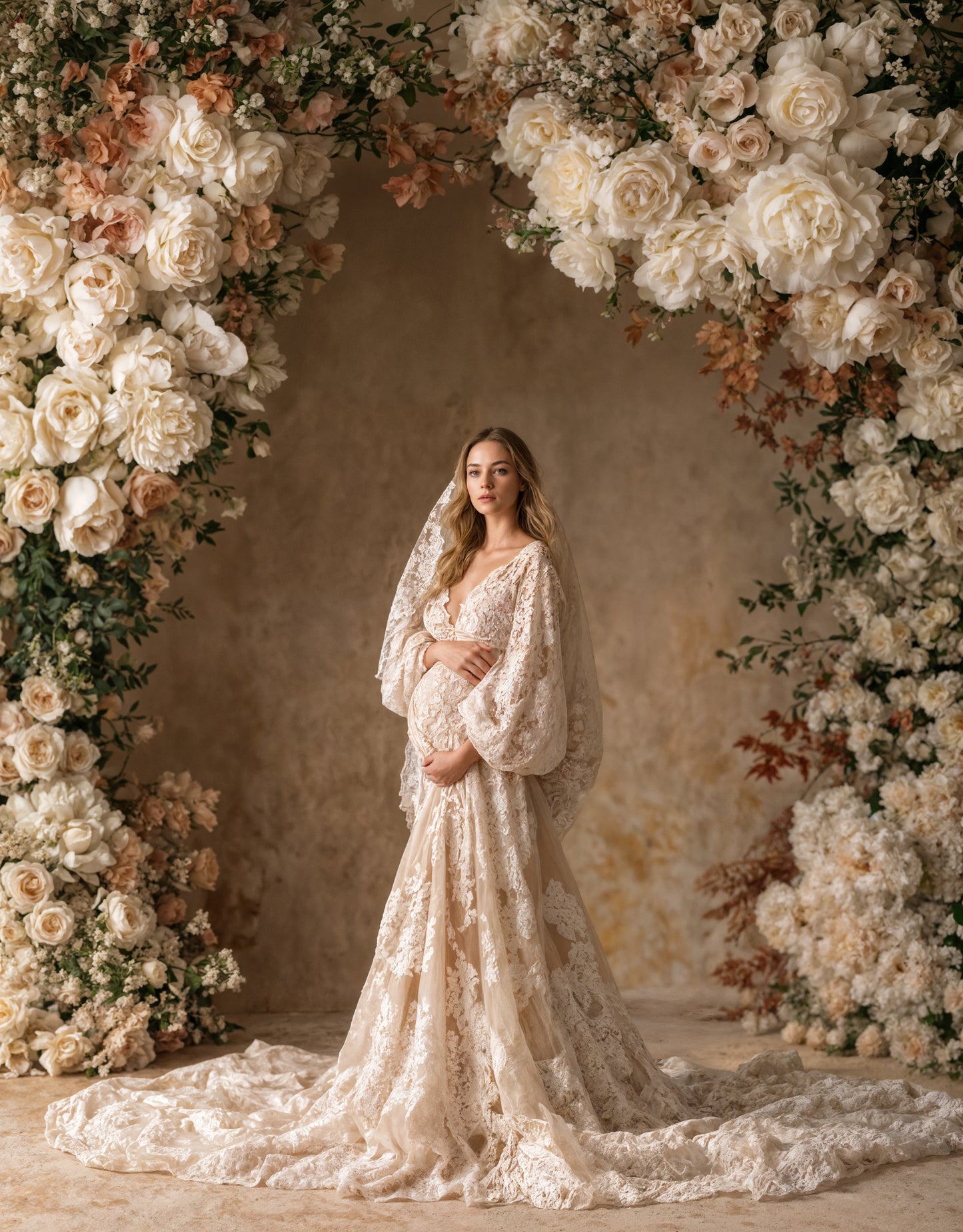 Floral Lane Digital Backdrop Set