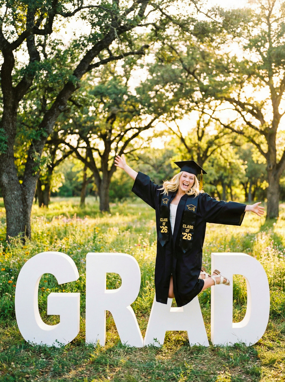 The Graduates 1 Digital Backdrop Set