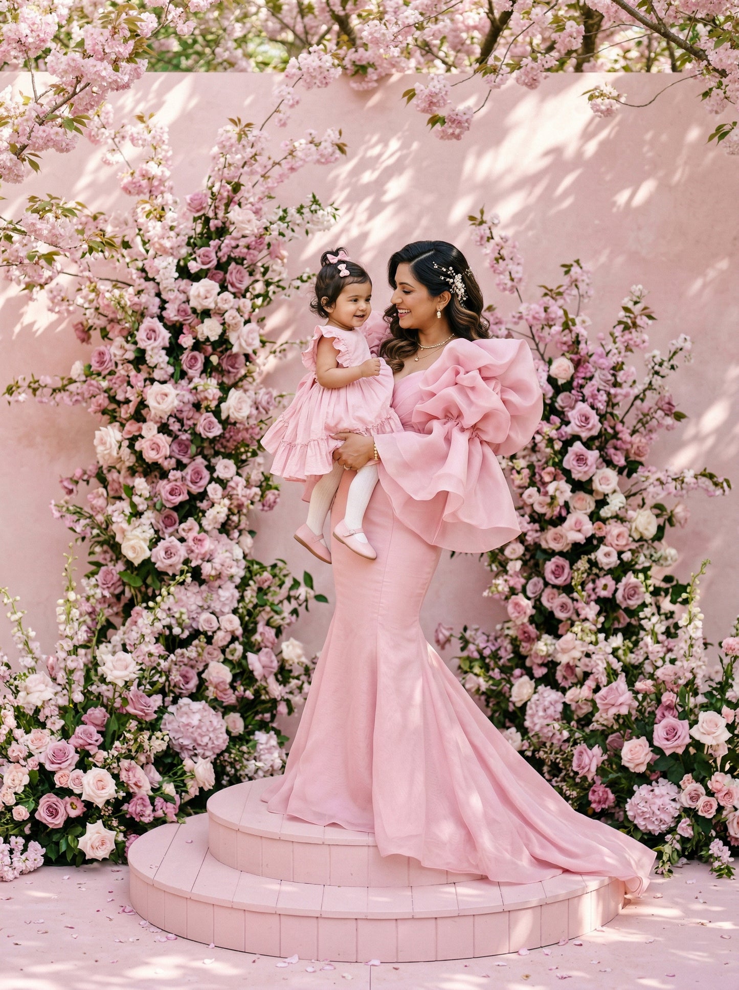 Miss Spring Digital Backdrop Set
