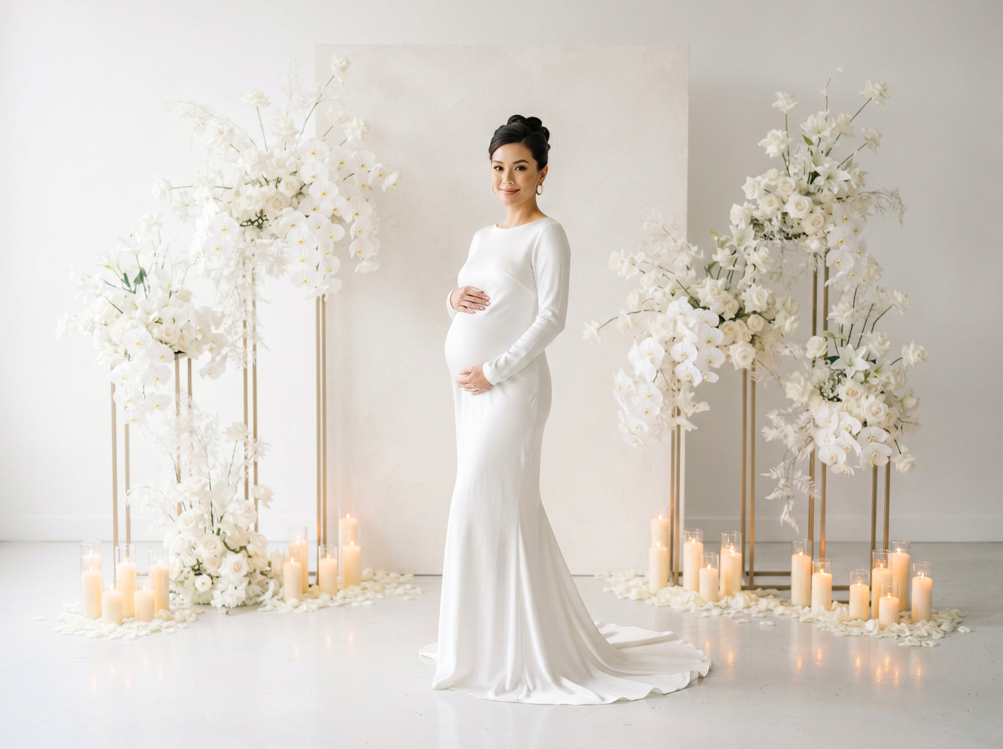 Candle Drapes Digital Backdrop Set