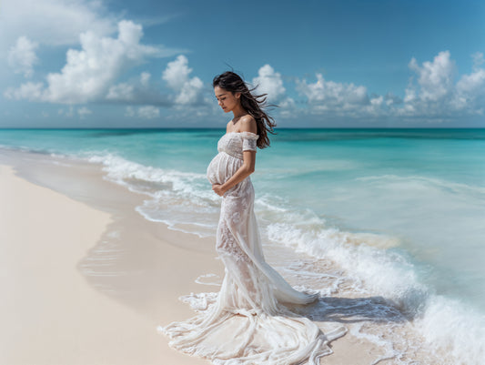 Conjunto de cenário digital Sandy Beaches