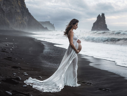 Fondo digital de playas de Islandia