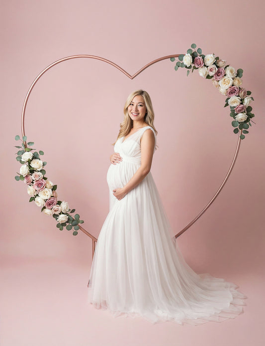 Love Heart Digital Backdrop Set