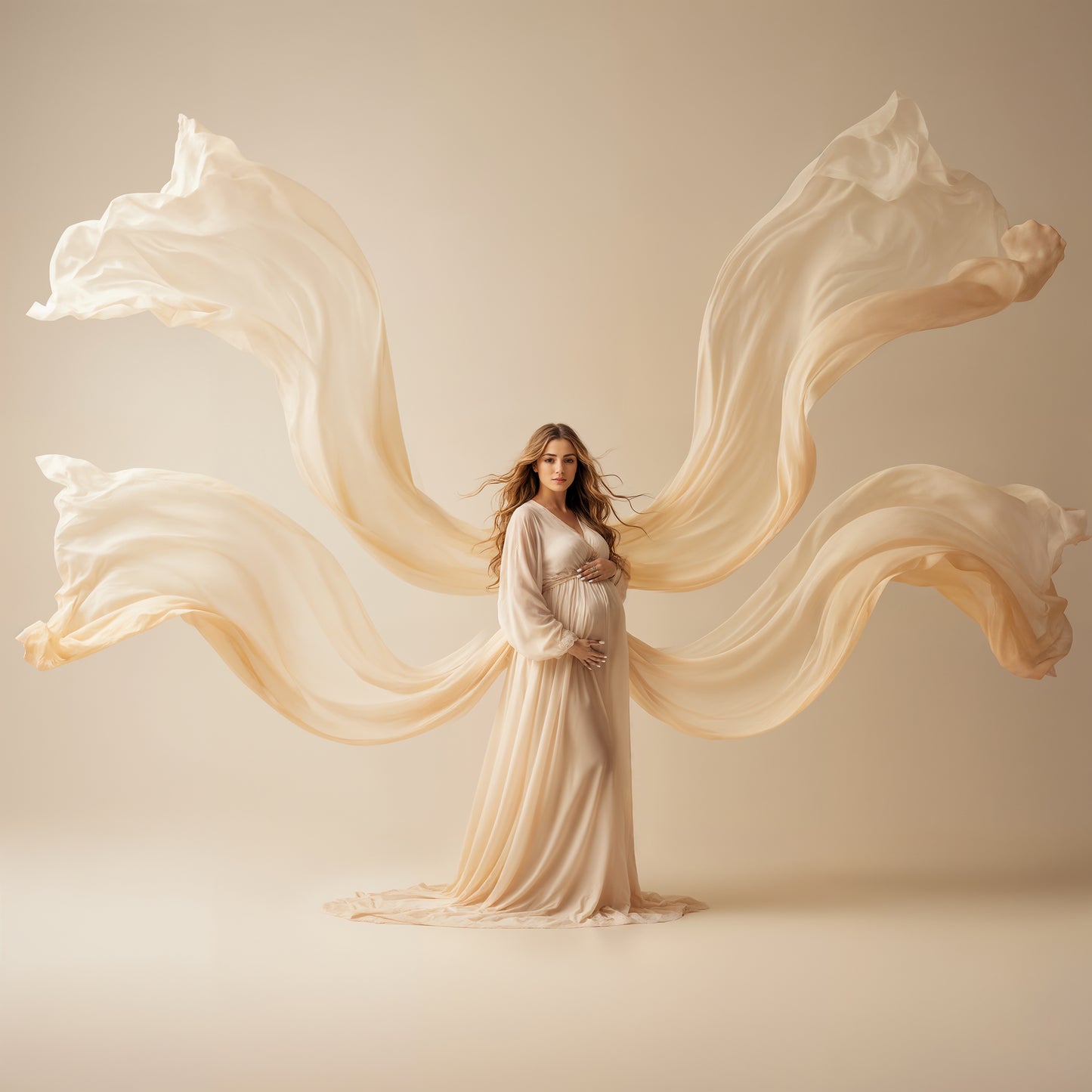 Neutral Flows Digital Backdrop Set