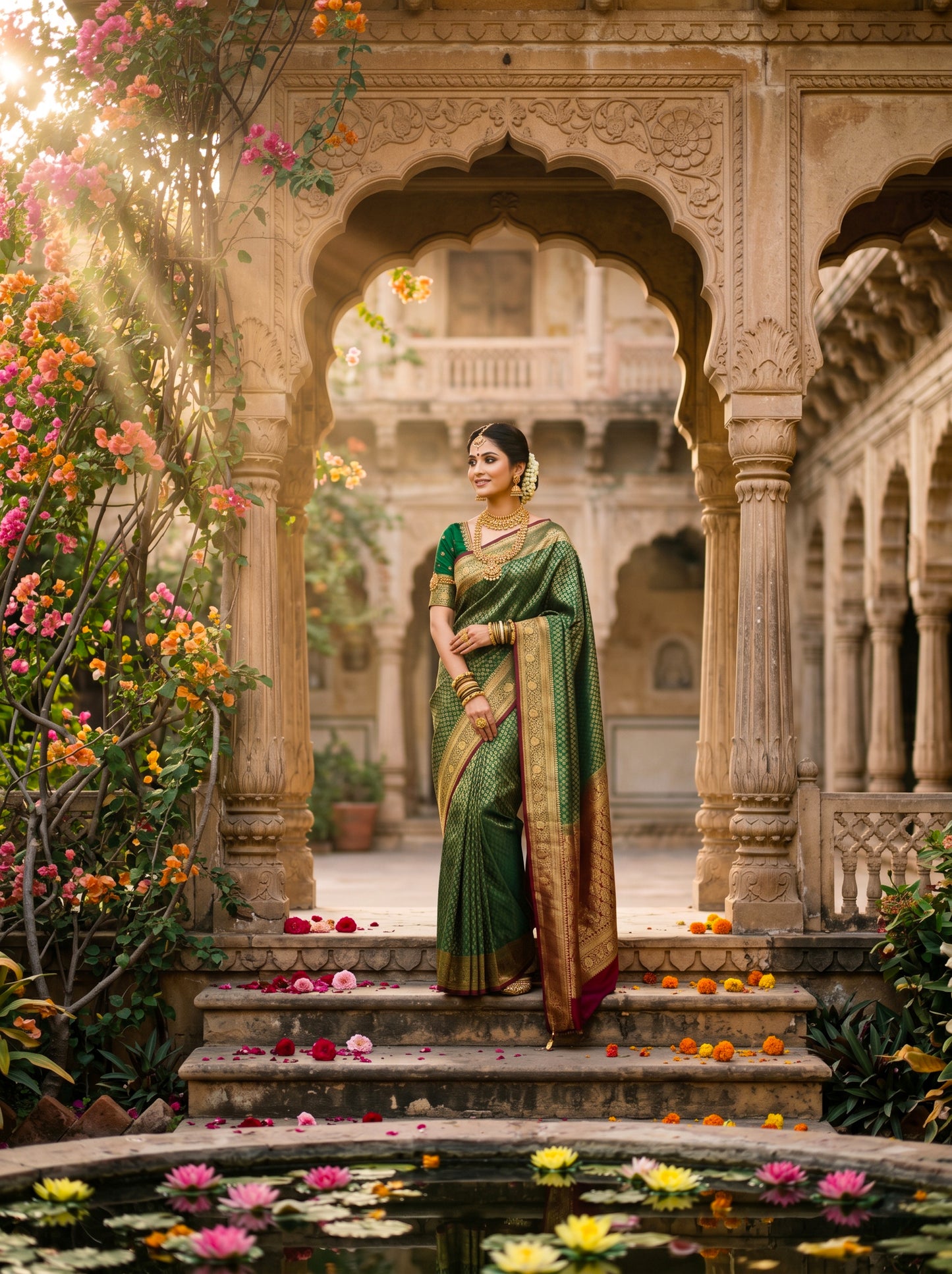 India Arches Digital Backdrop Set