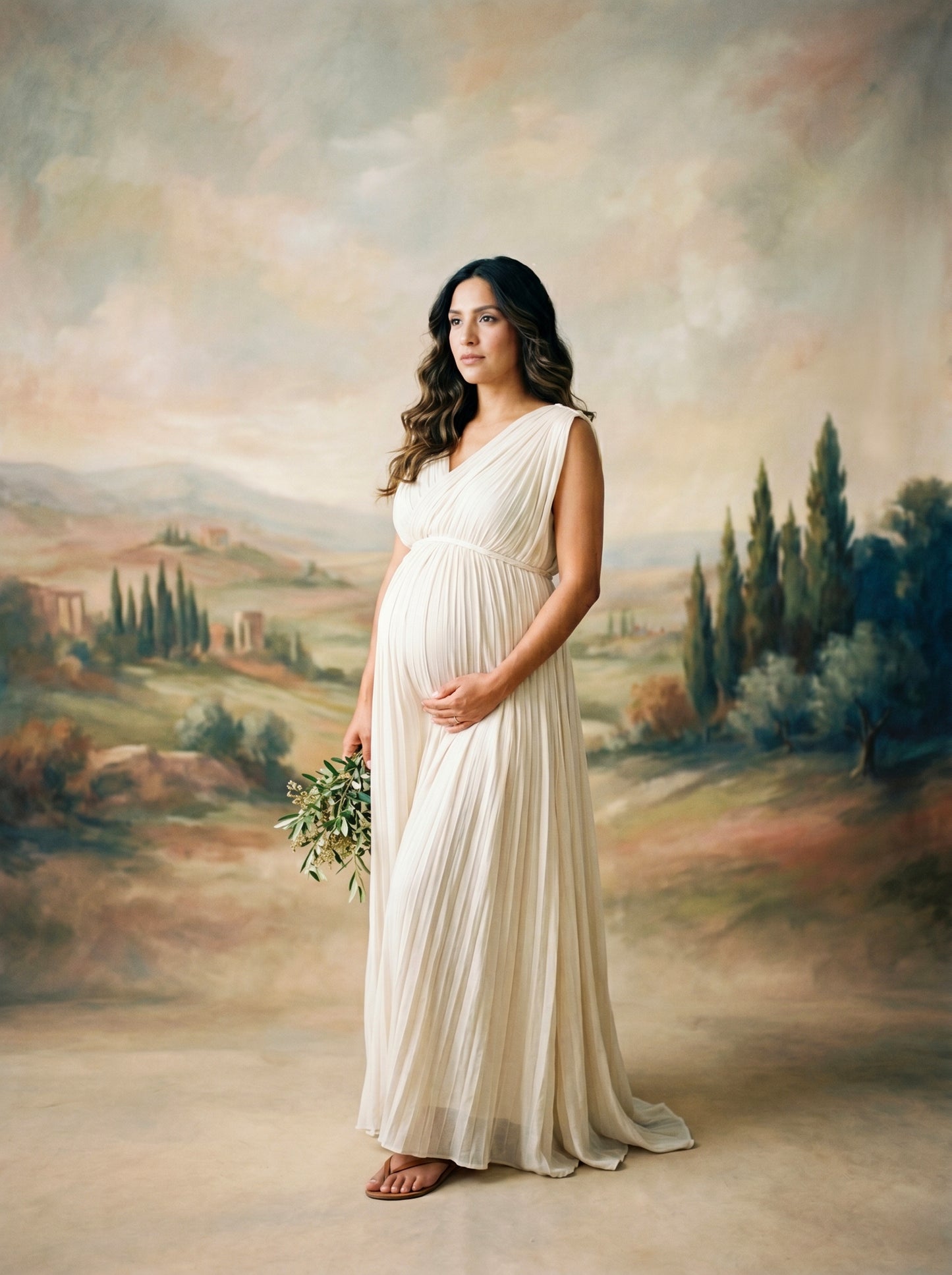 Grecian Landscape Digital Backdrop Set