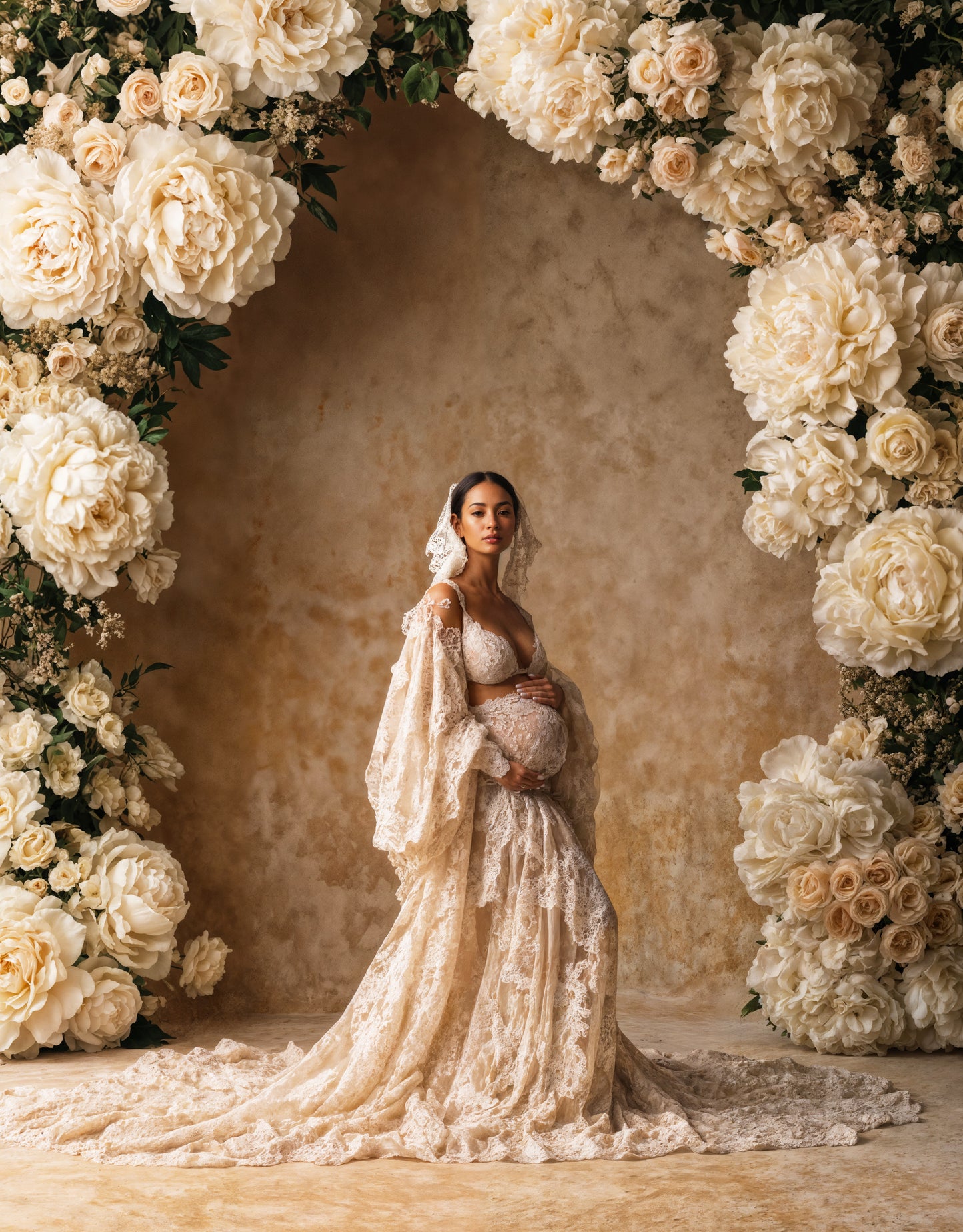 Floral Lane Digital Backdrop Set