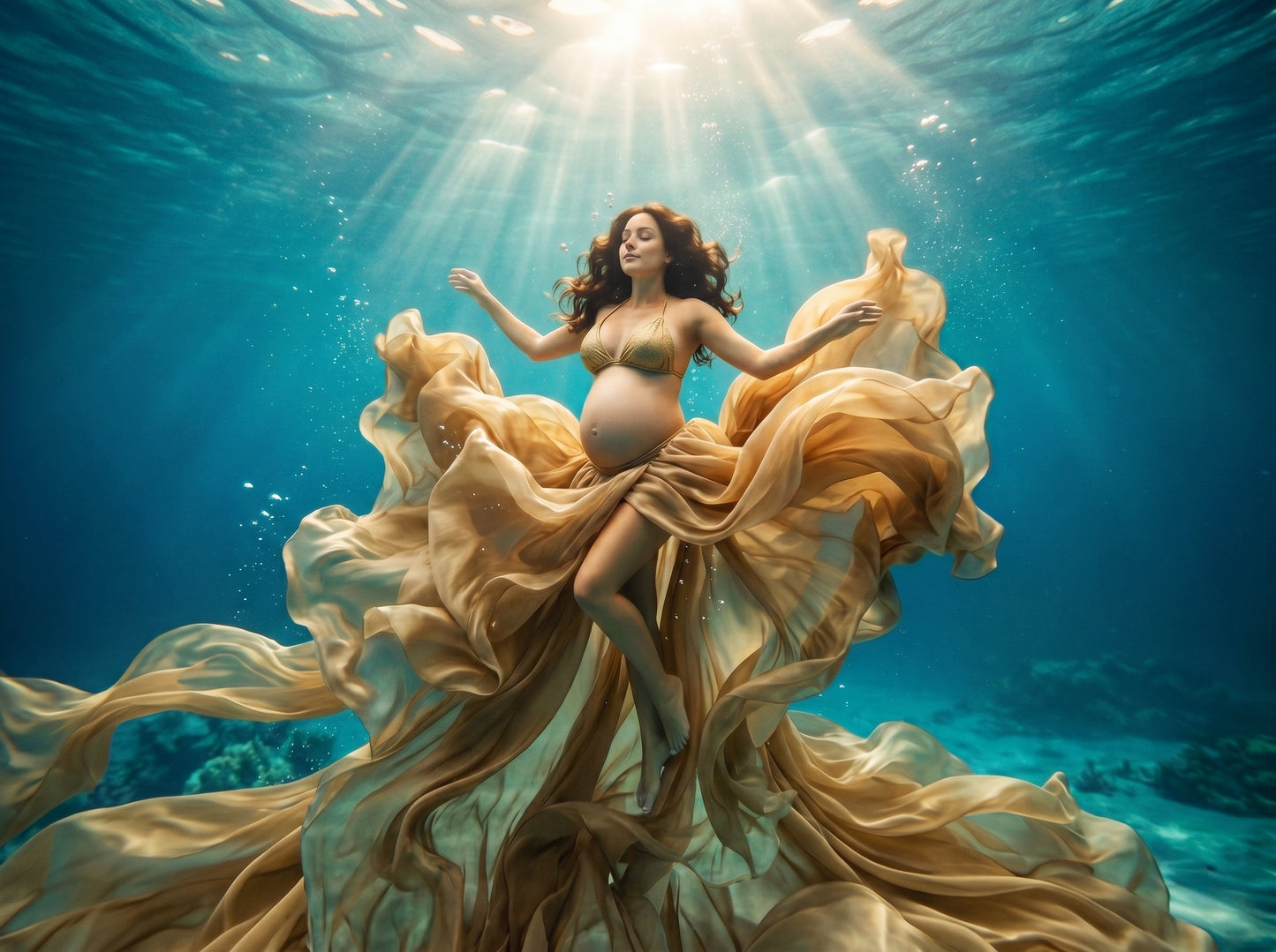 Underwater Fabrics Digital Backdrop Set