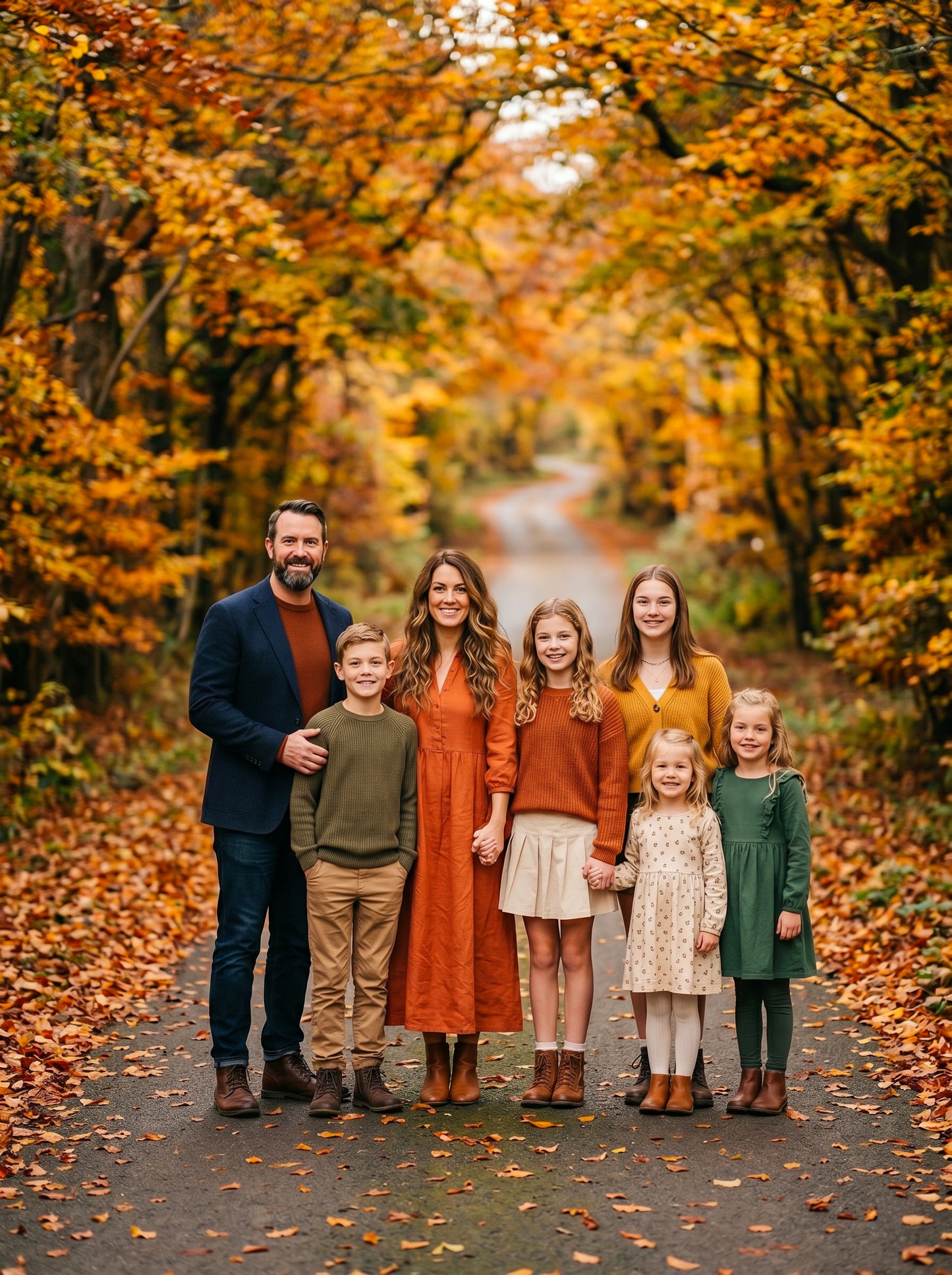Autumn Vibes Digital Backdrop Set