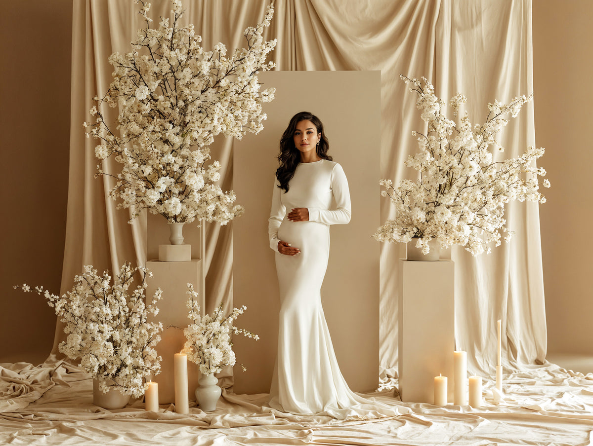 Jade Rose Digital Backdrop Set
