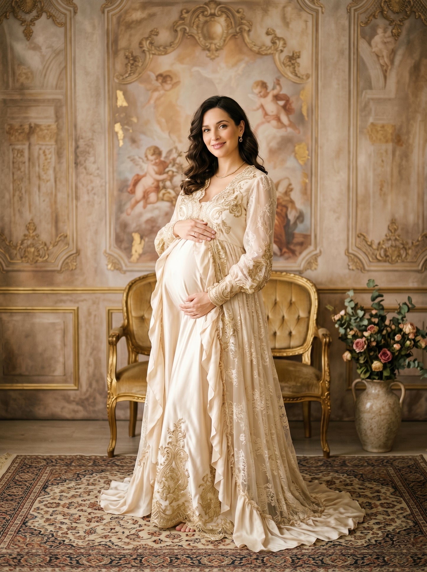 Baroque Scenes Digital Backdrop Set