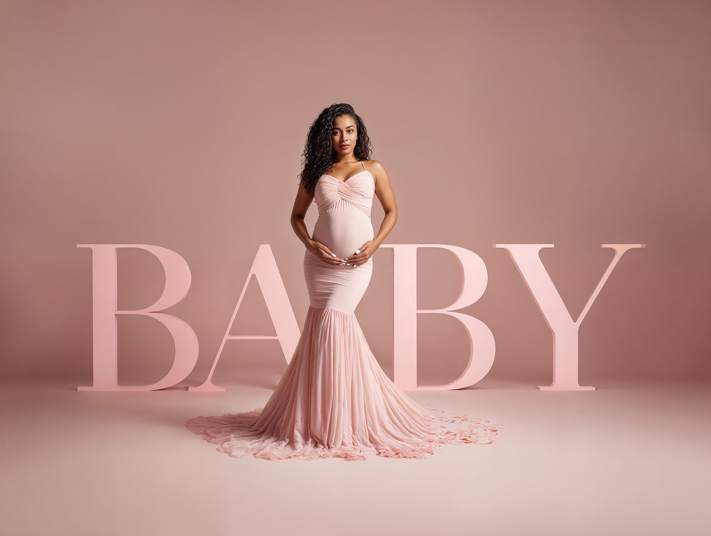 Baby Sign Colors Digital Backdrop Set