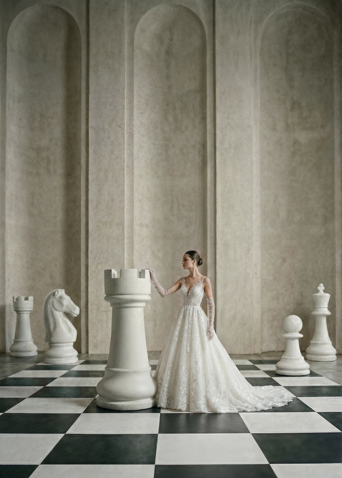 Chess Move Digital Backdrop Set