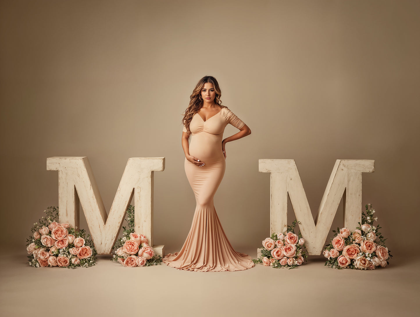 Floral Mom Digital Backdrop Set