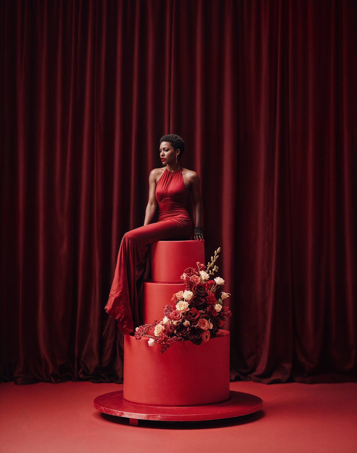 Cake Topper Digital Backdrop Set