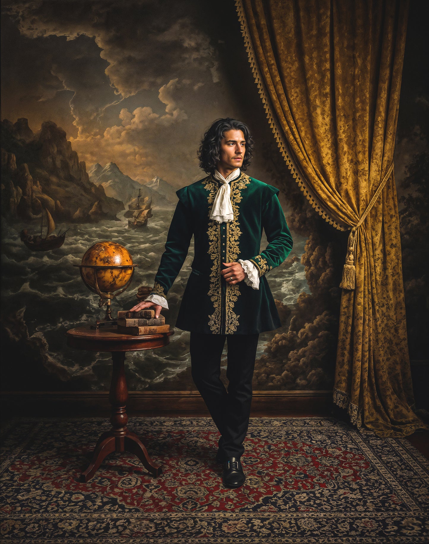 Renaissance Drape Digital Backdrop Set