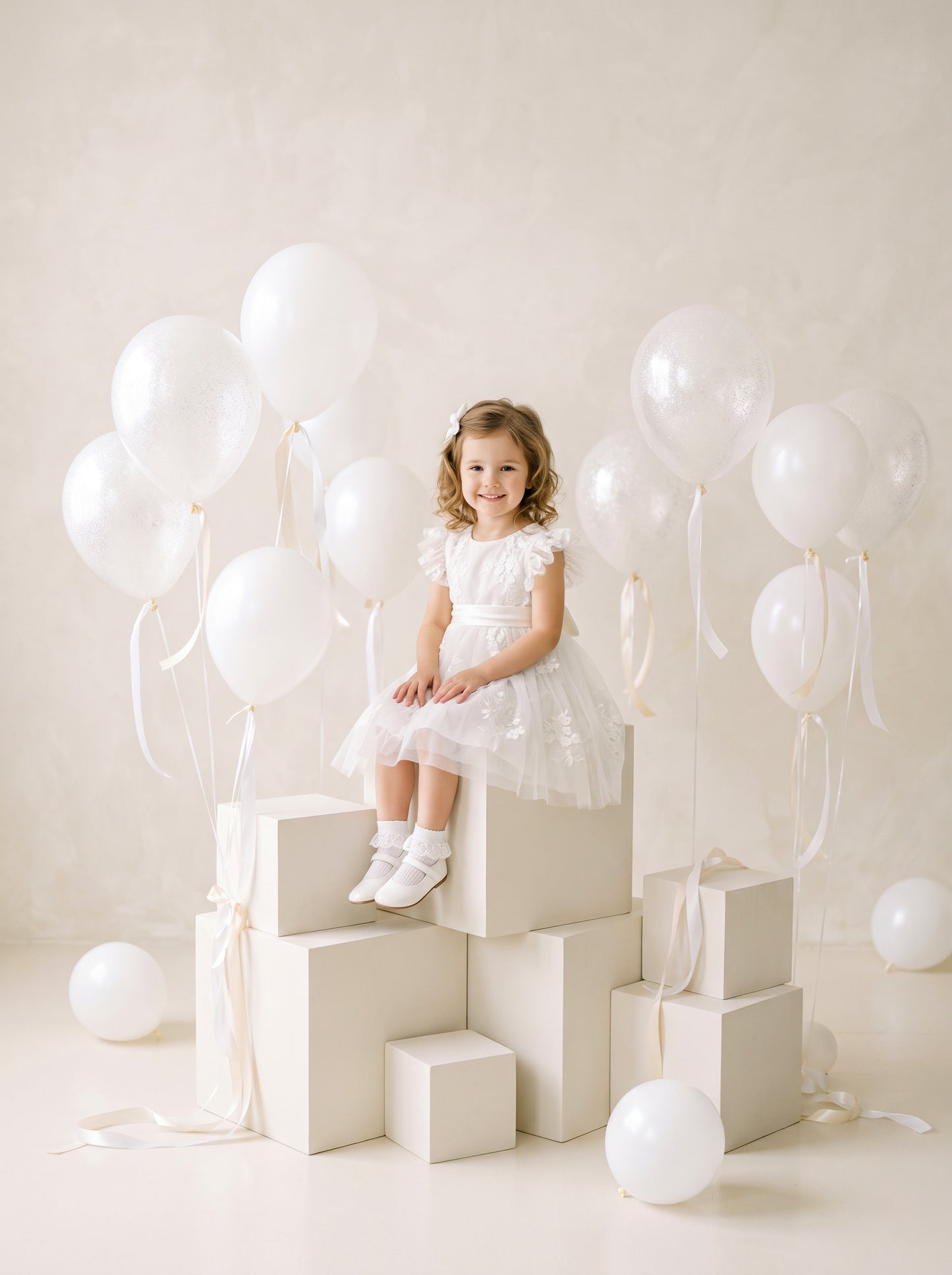 White Cube Digital Backdrop Set
