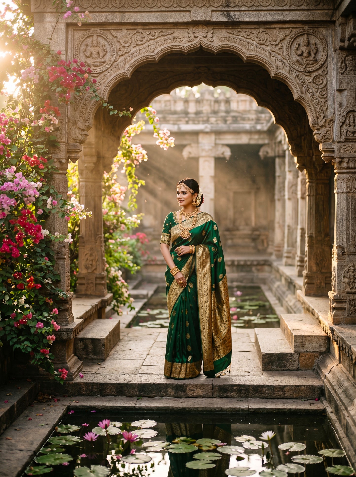 India Arches Digital Backdrop Set