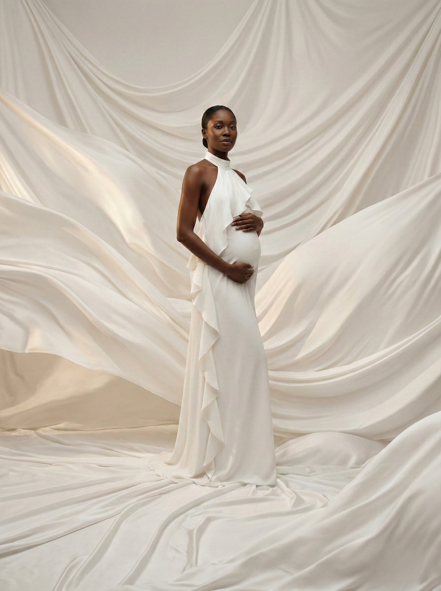 Flowing Vibes Neutrals Digital Backdrop Set