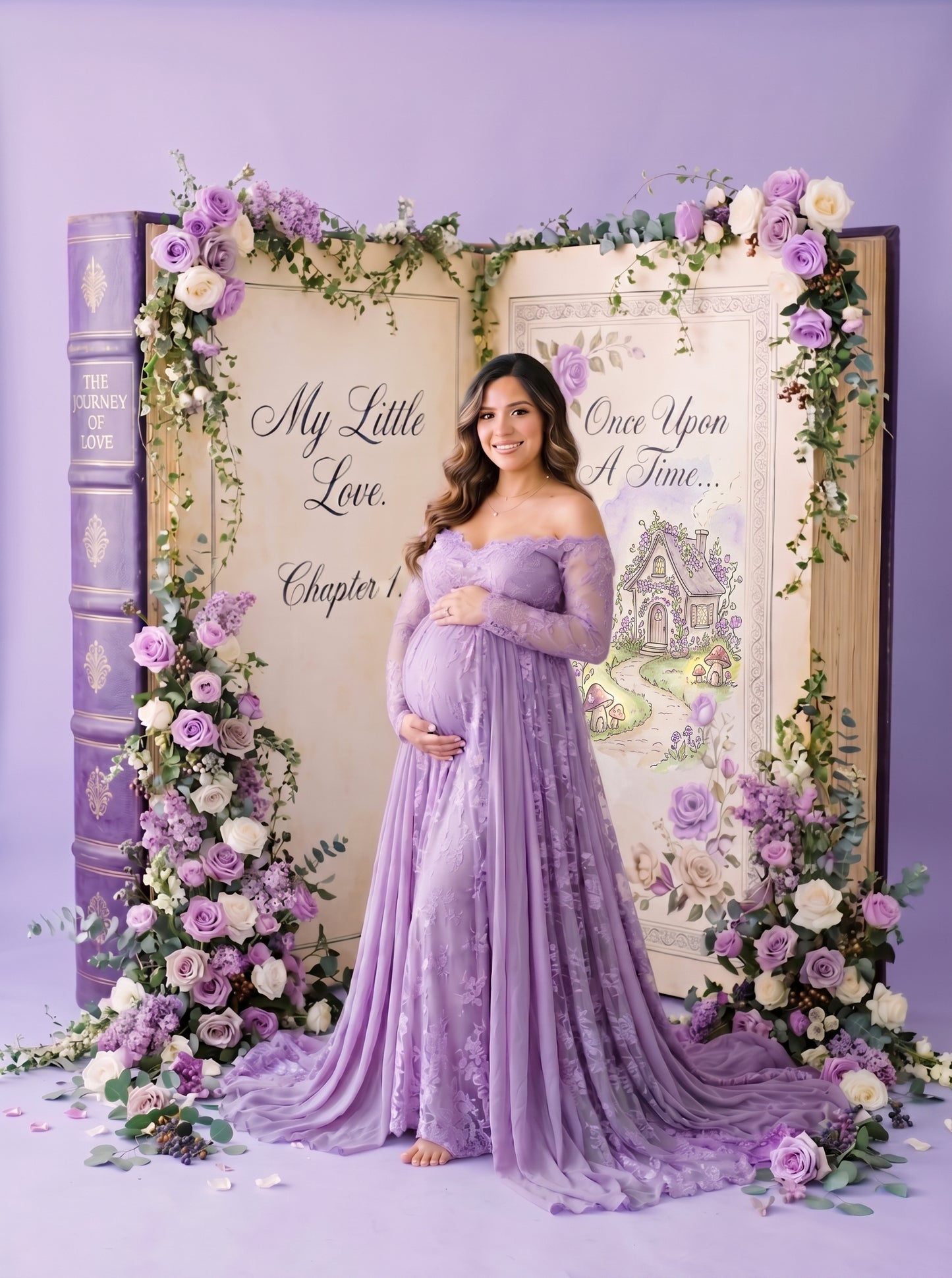 Book Love Digital Backdrop Set