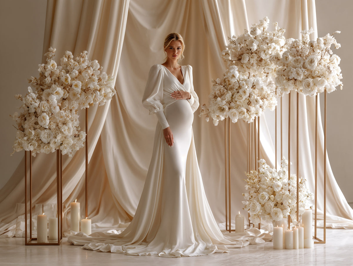 Jade Rose Digital Backdrop Set