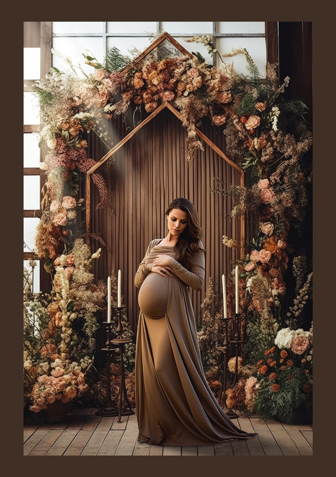 Valamarm Am Backdrop Frame Wooden Frames Set Digital Backdrops, Maternity Backgrounds, Studio Bac ...