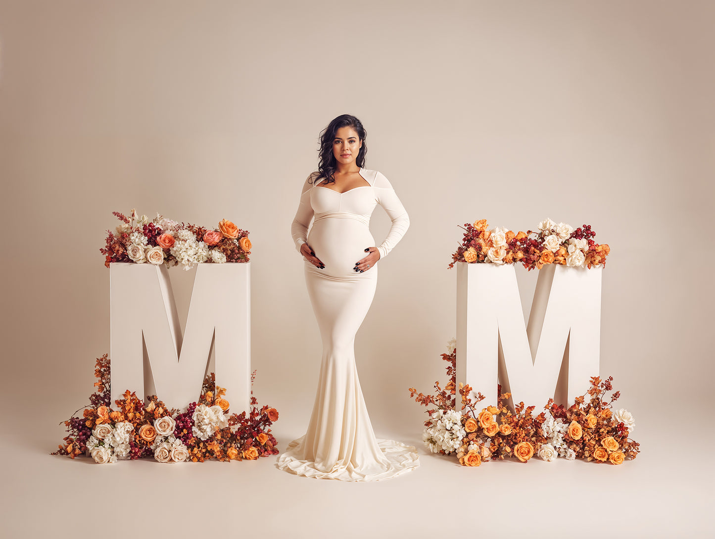 Floral Mom Digital Backdrop Set