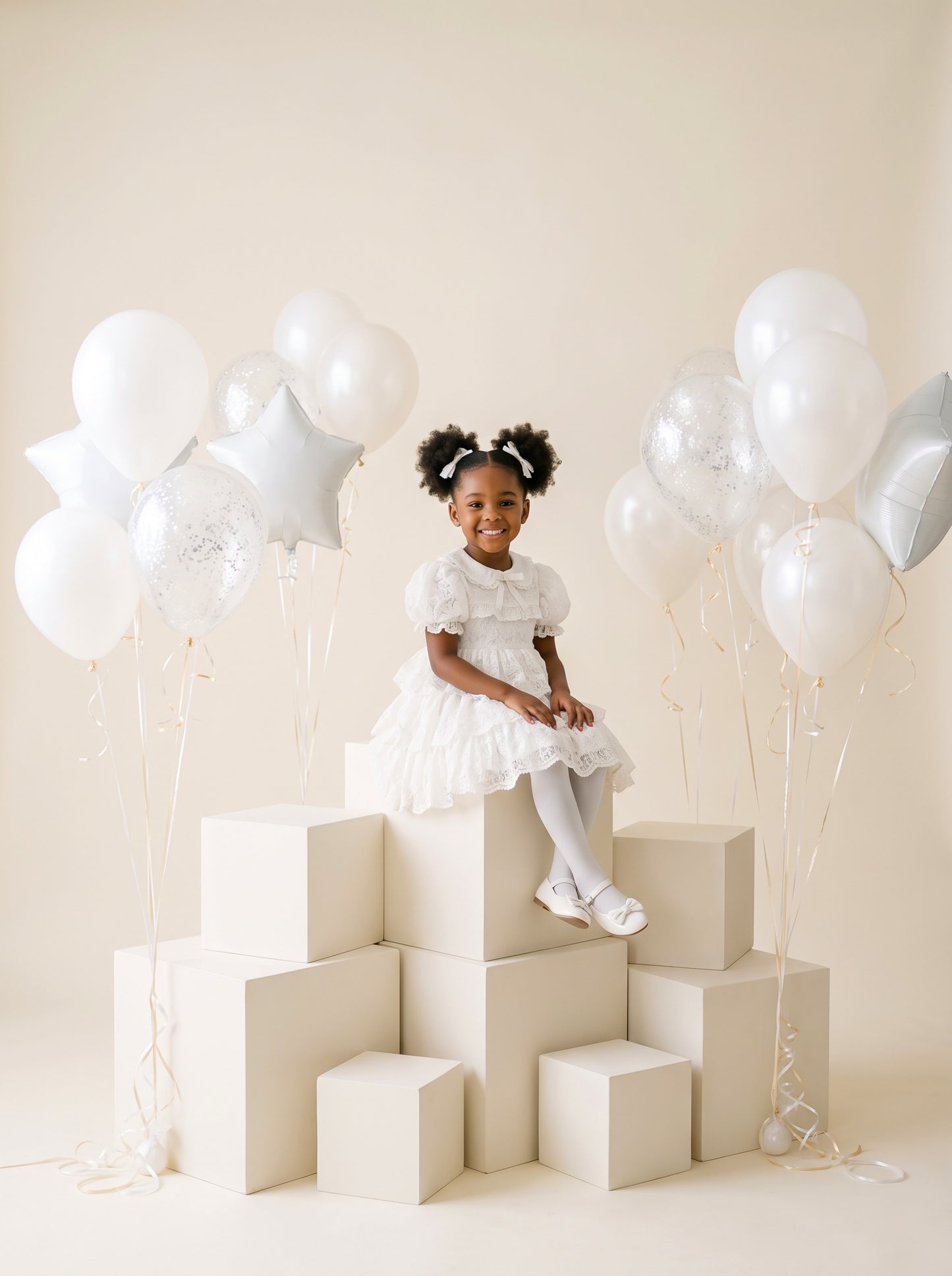 White Cube Digital Backdrop Set