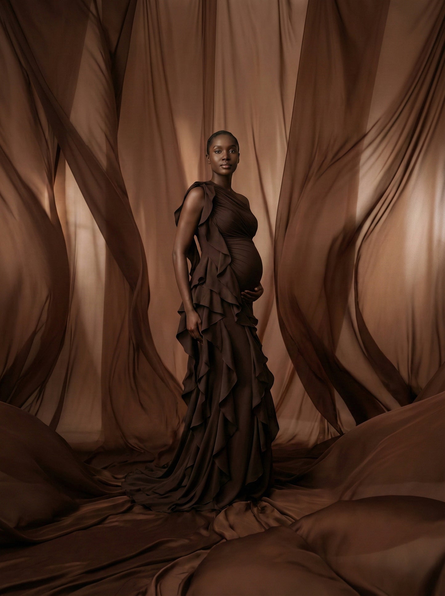 Flowing Vibes Neutrals Digital Backdrop Set