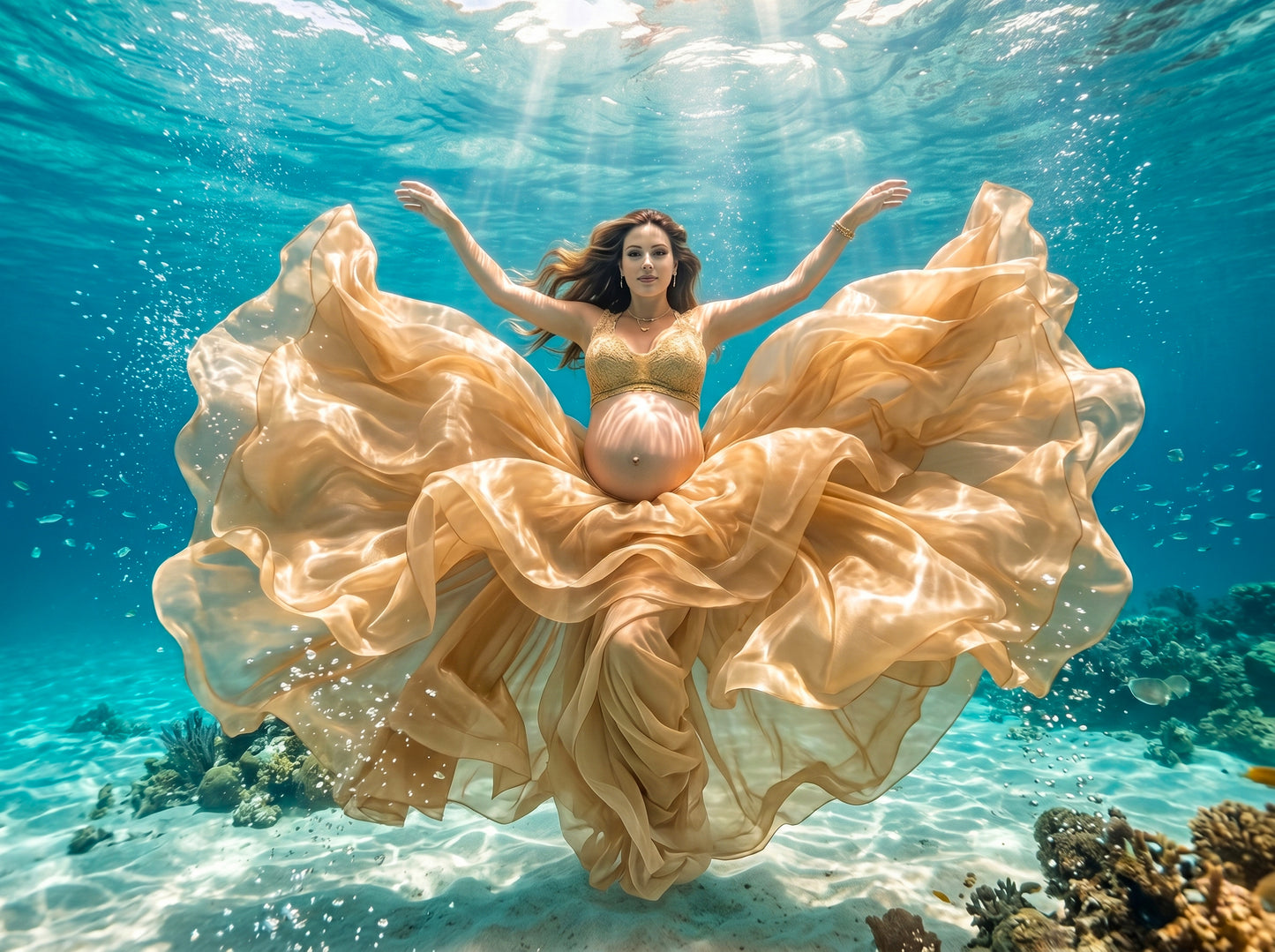 Underwater Fabrics Digital Backdrop Set