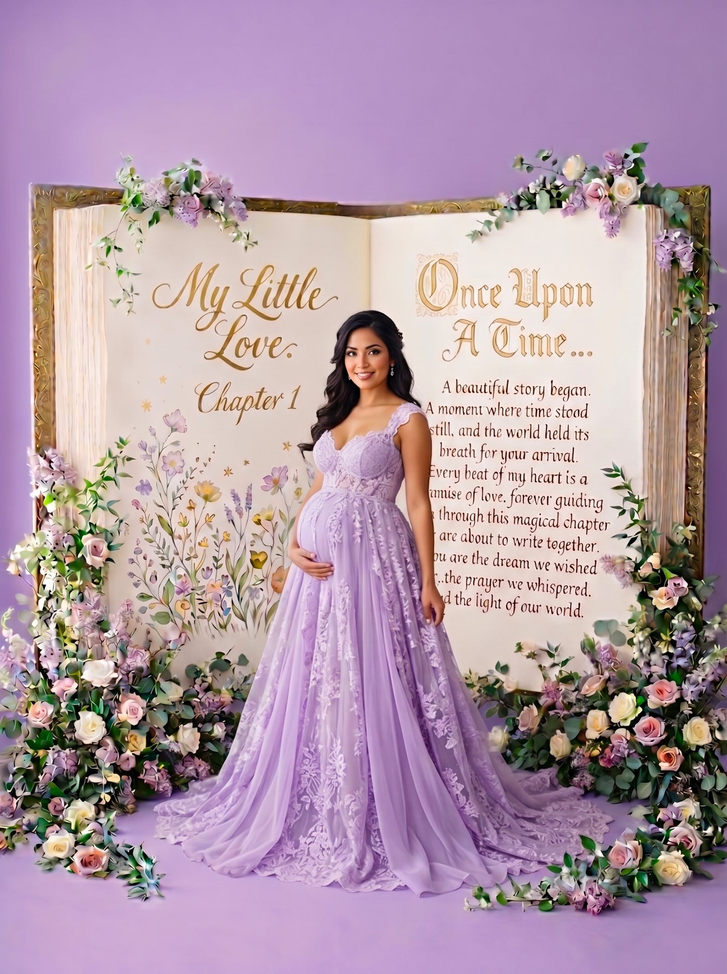 Book Love Digital Backdrop Set