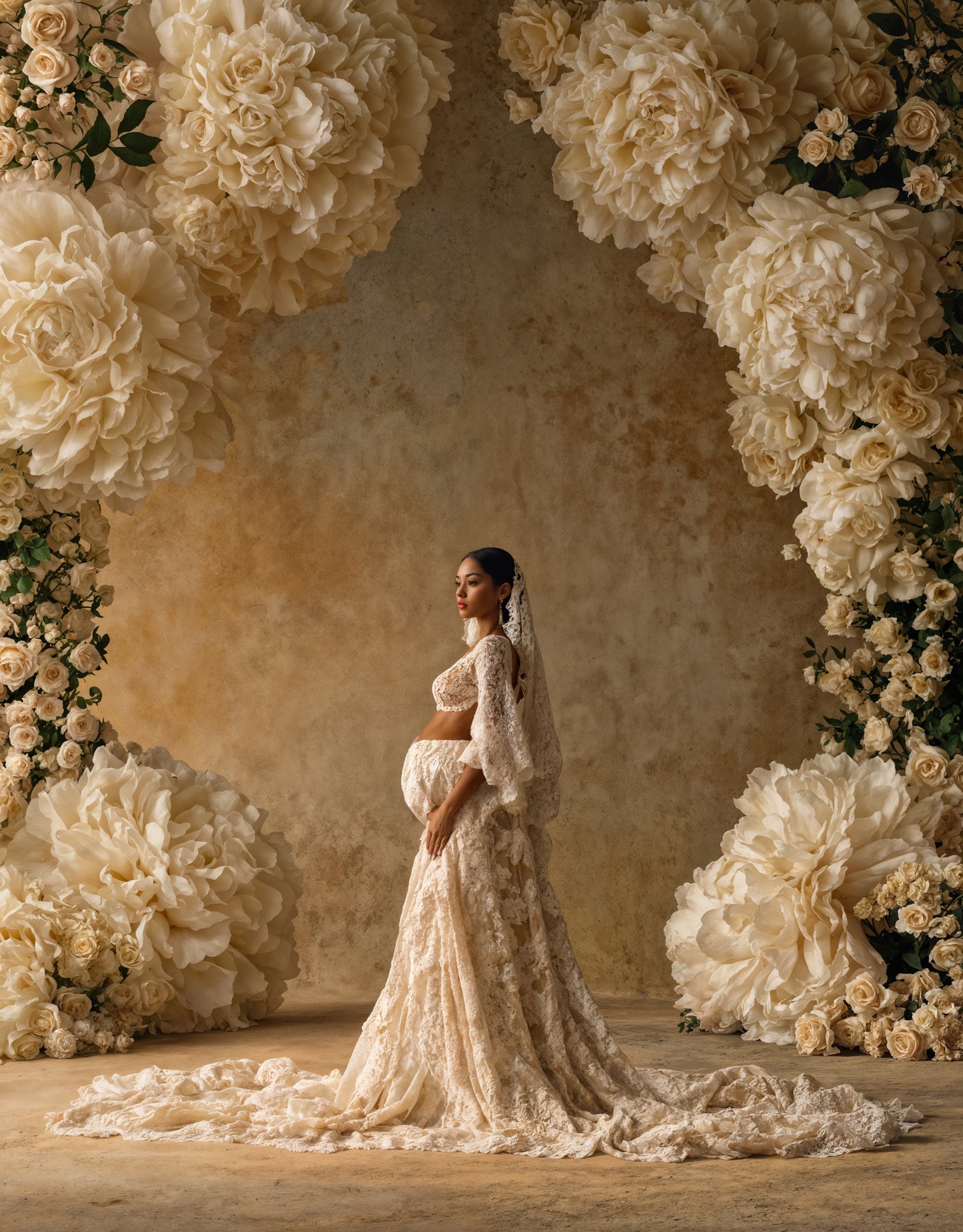 Floral Lane Digital Backdrop Set