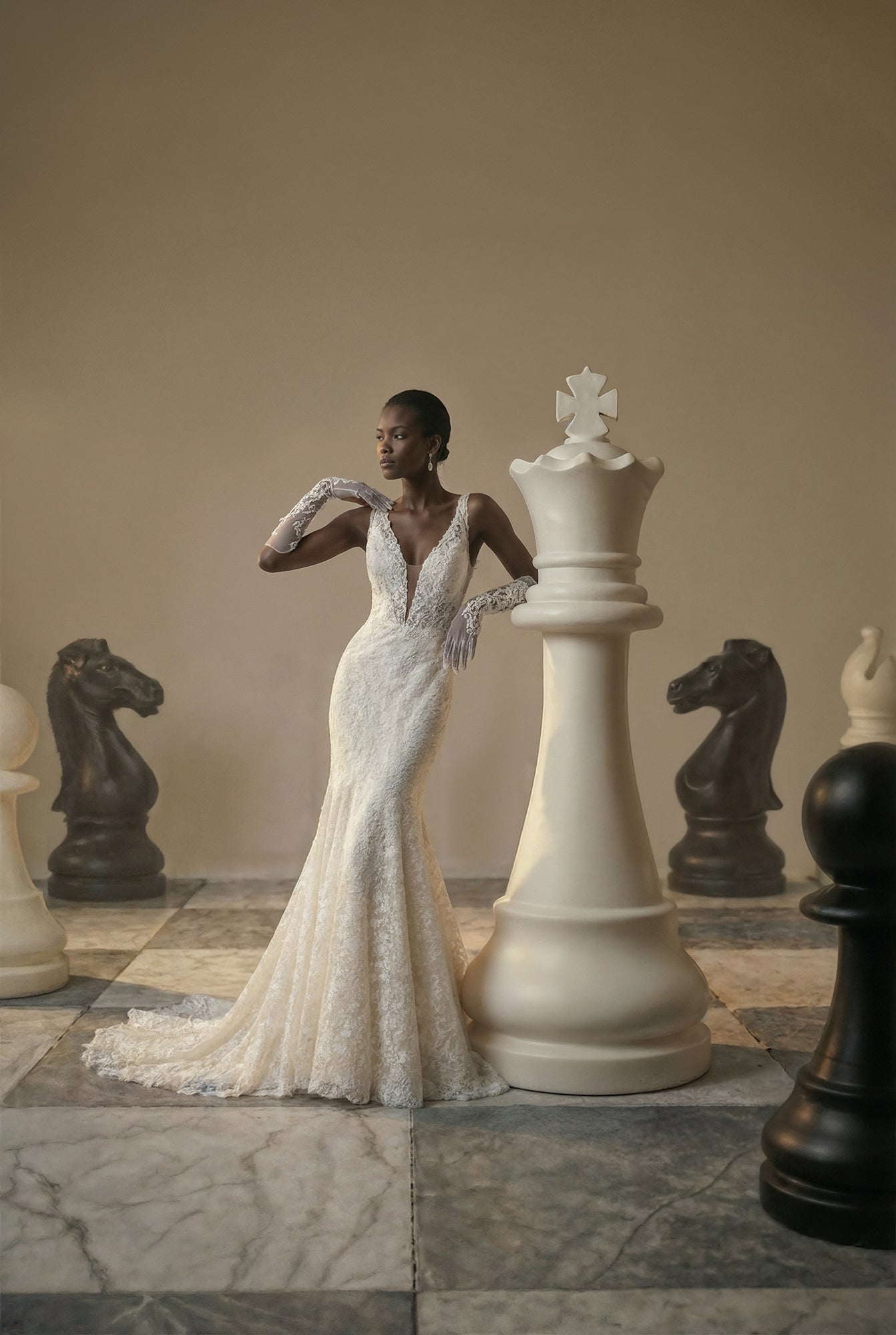 Chess Move Digital Backdrop Set