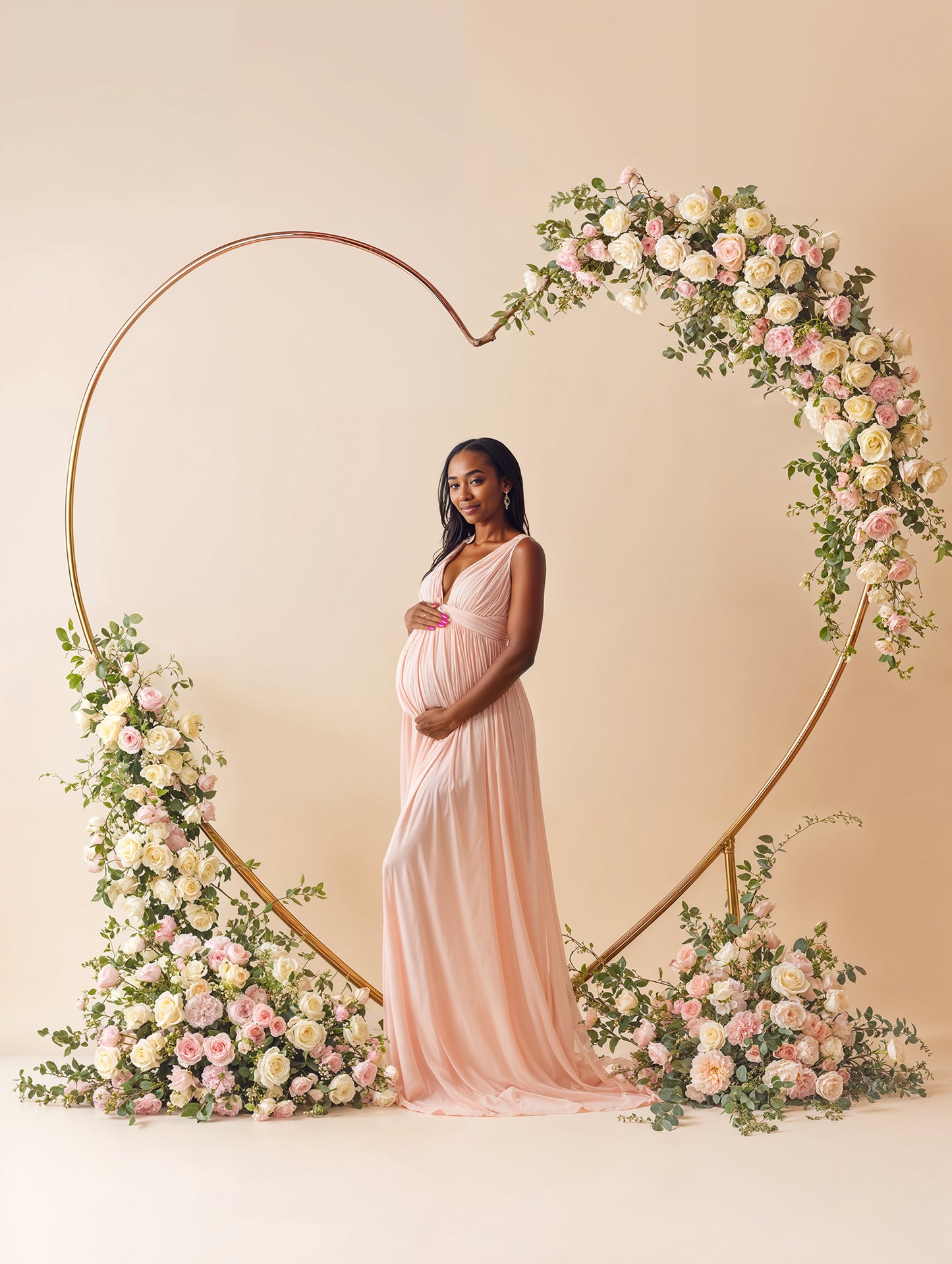 Love Heart Digital Backdrop Set