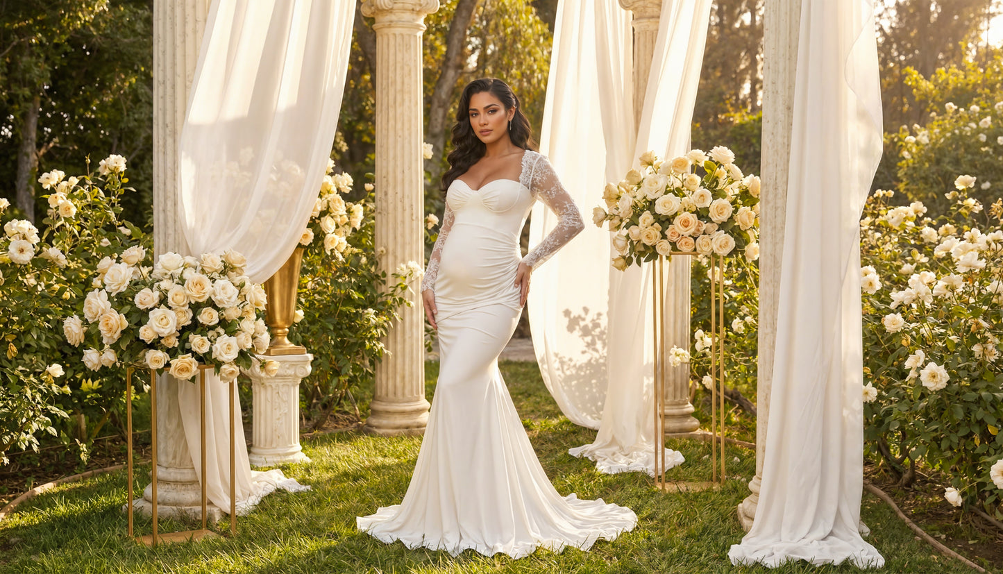 Glam Drapes Digital Backdrop Set