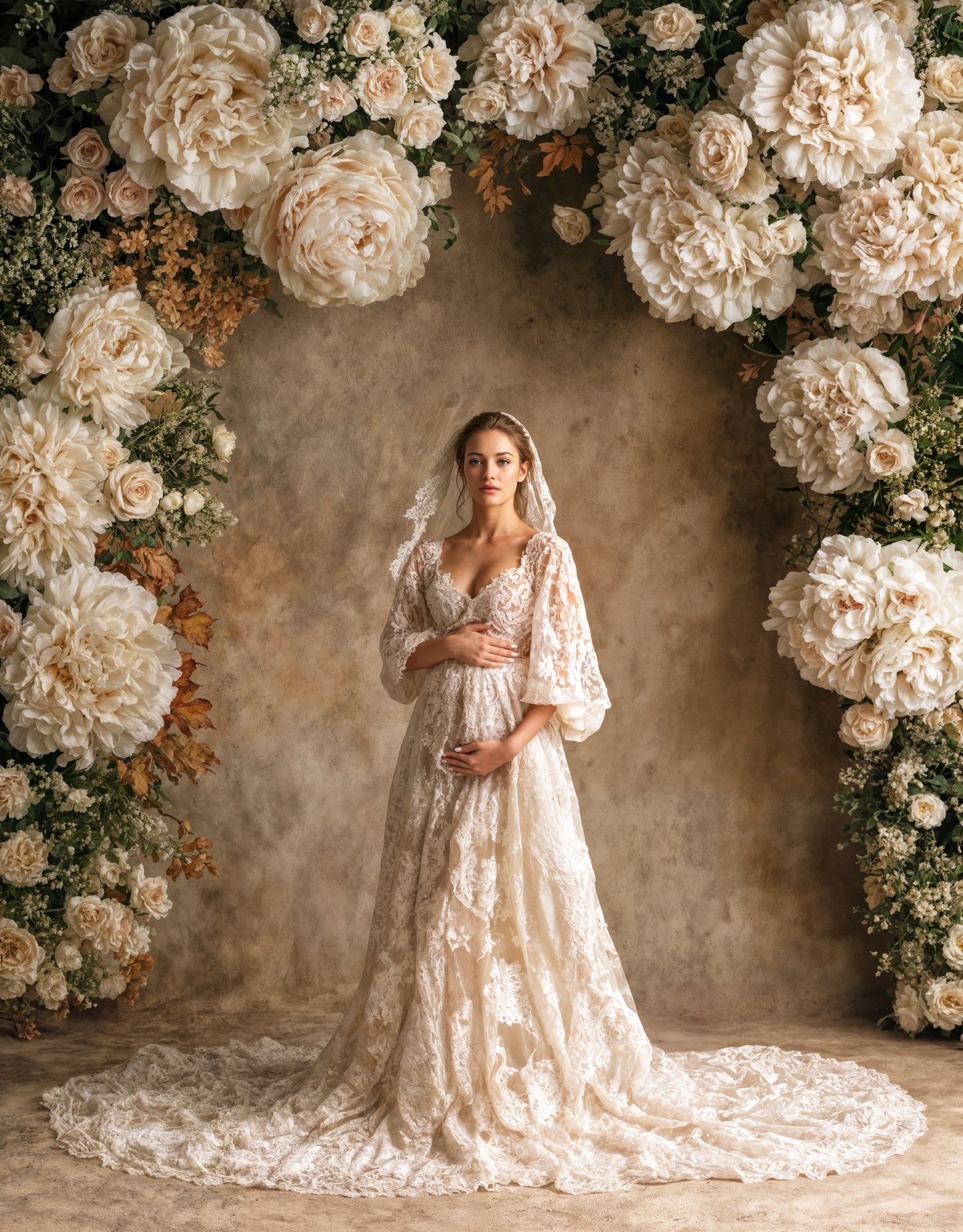 Floral Lane Digital Backdrop Set