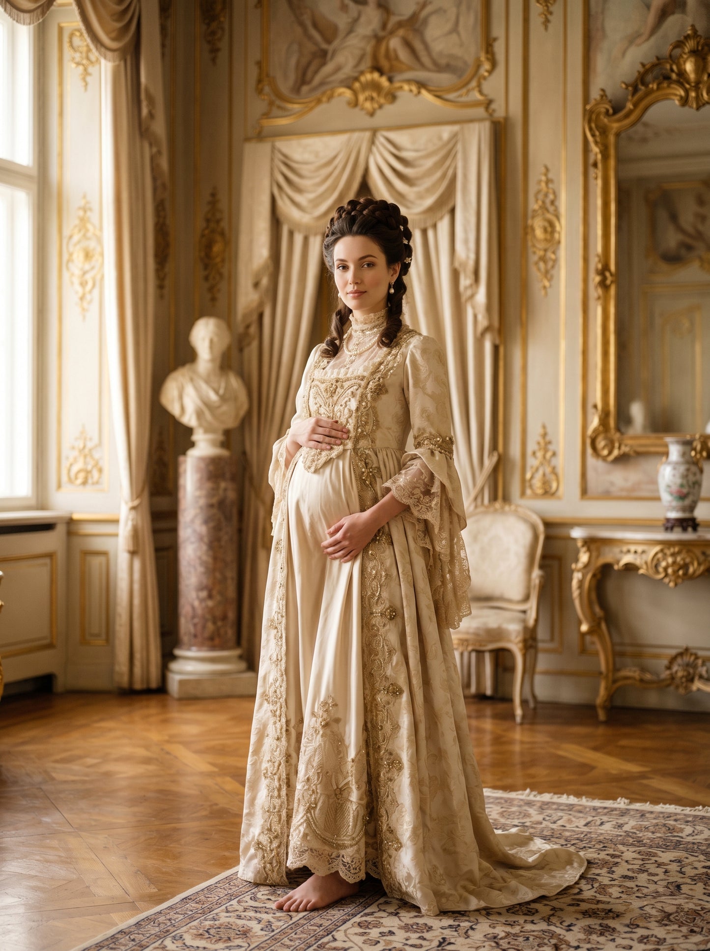 Baroque Scenes Digital Backdrop Set