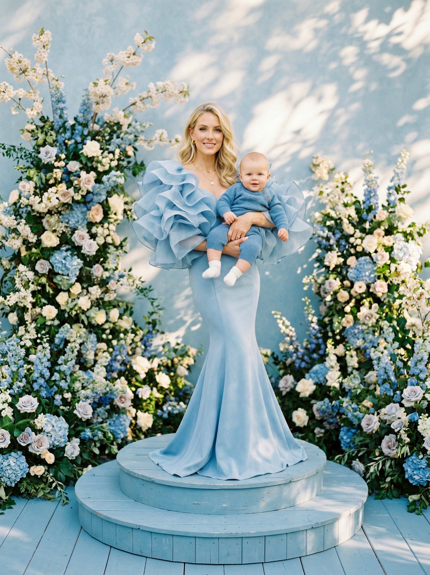 Miss Spring Digital Backdrop Set