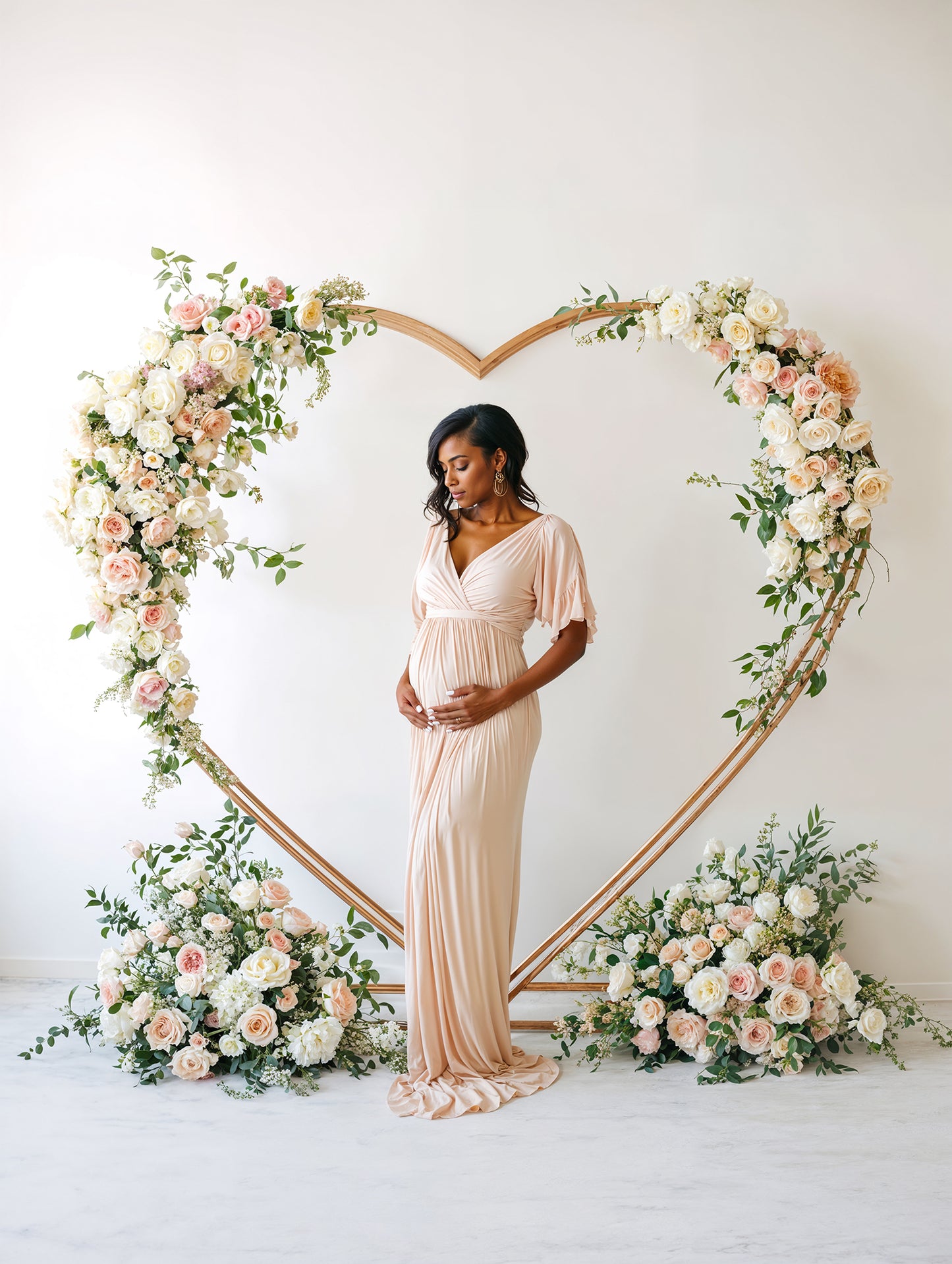 Love Heart Digital Backdrop Set