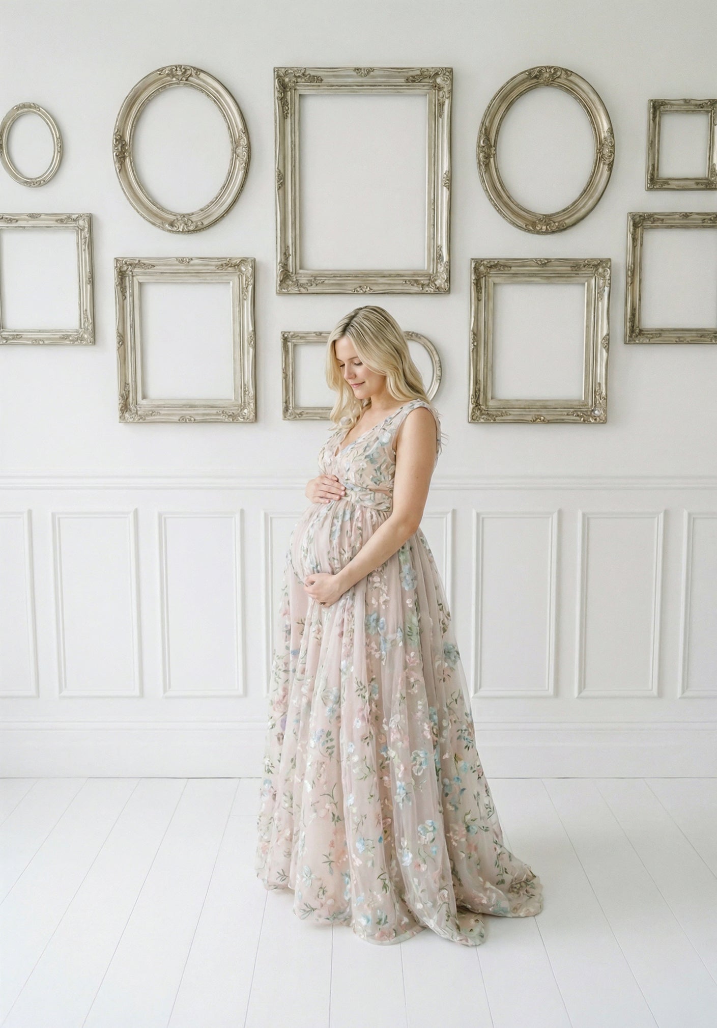 Wall Frames Digital Backdrop Set