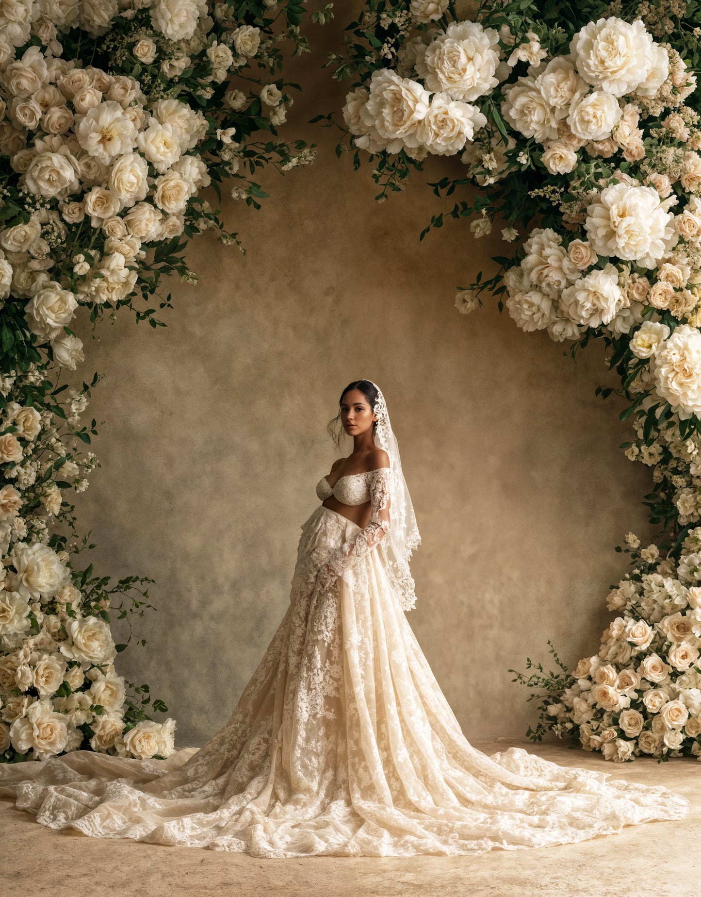 Floral Lane Digital Backdrop Set